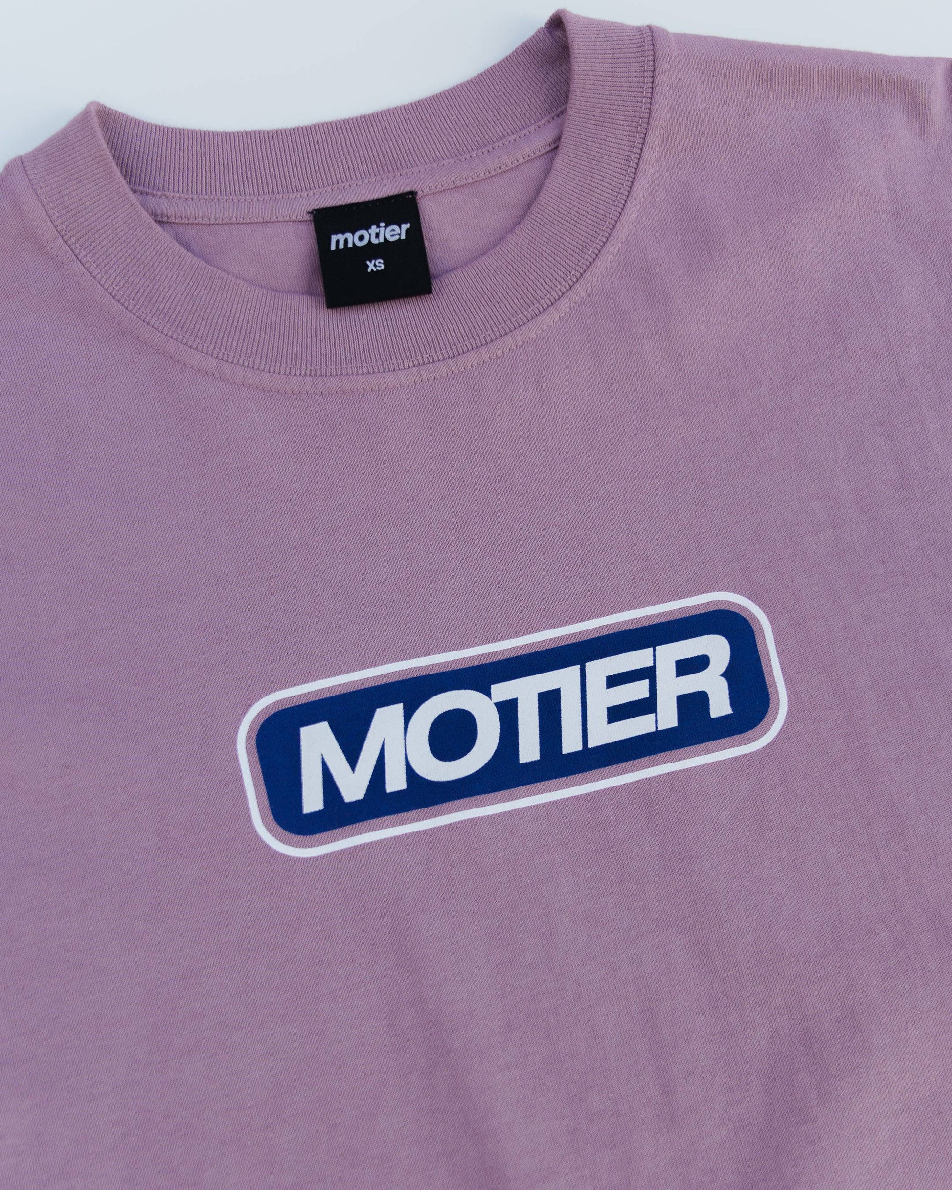 The Motier Capsule Luxe Tee (Rosewood Mist) - Motier Lafayette 