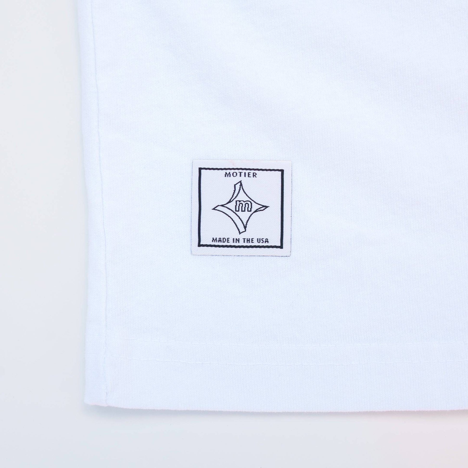 The Motier Capsule Luxe Tee (White) - Motier Lafayette 