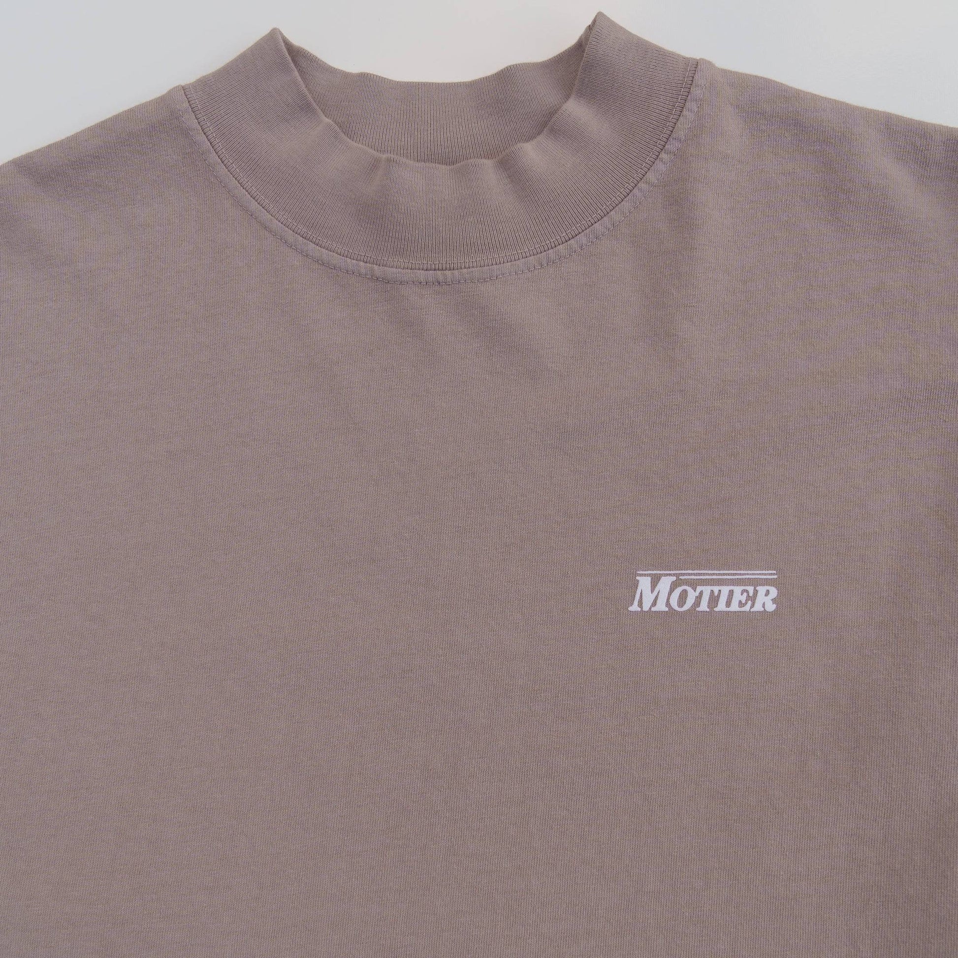 The Century Mock-Neck Luxe Tee (Eclipse) - Motier Lafayette 