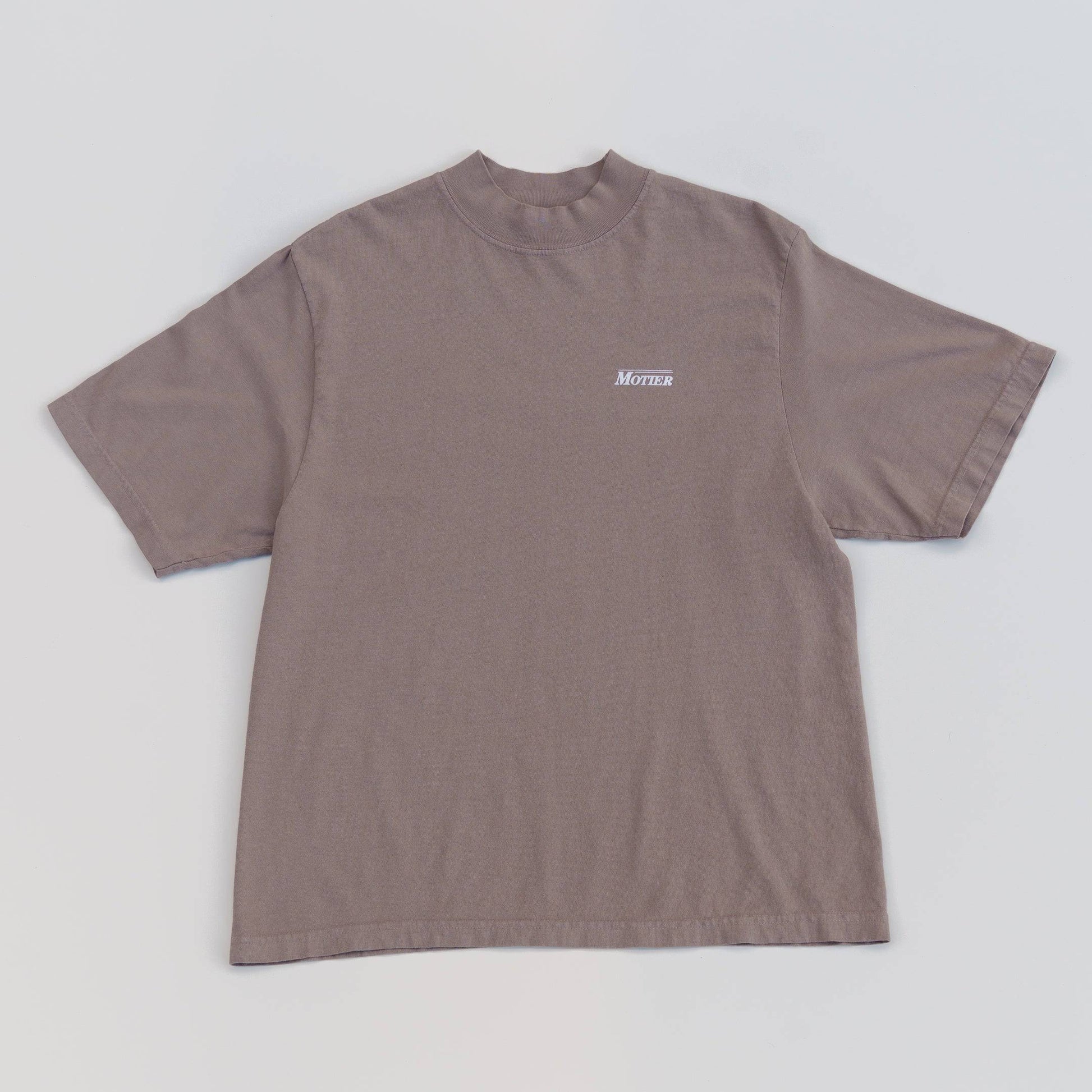 The Century Mock-Neck Luxe Tee (Eclipse) - Motier Lafayette 