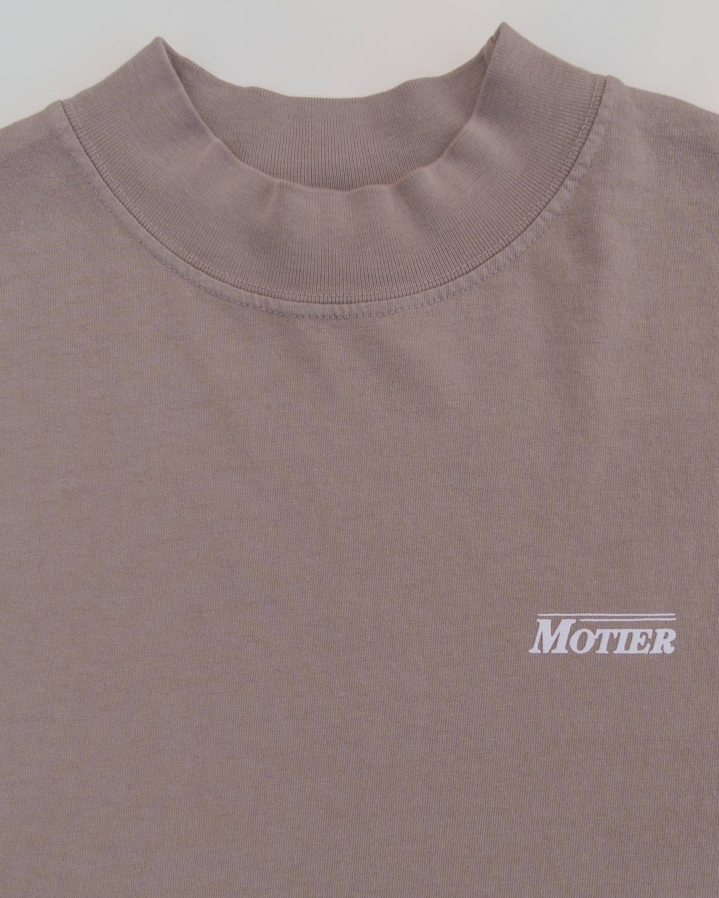 The Century Mock-Neck Luxe Tee (Eclipse) - Motier Lafayette 