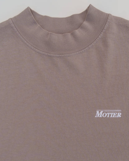 The Century Mock-Neck Luxe Tee (Eclipse) - Motier Lafayette 