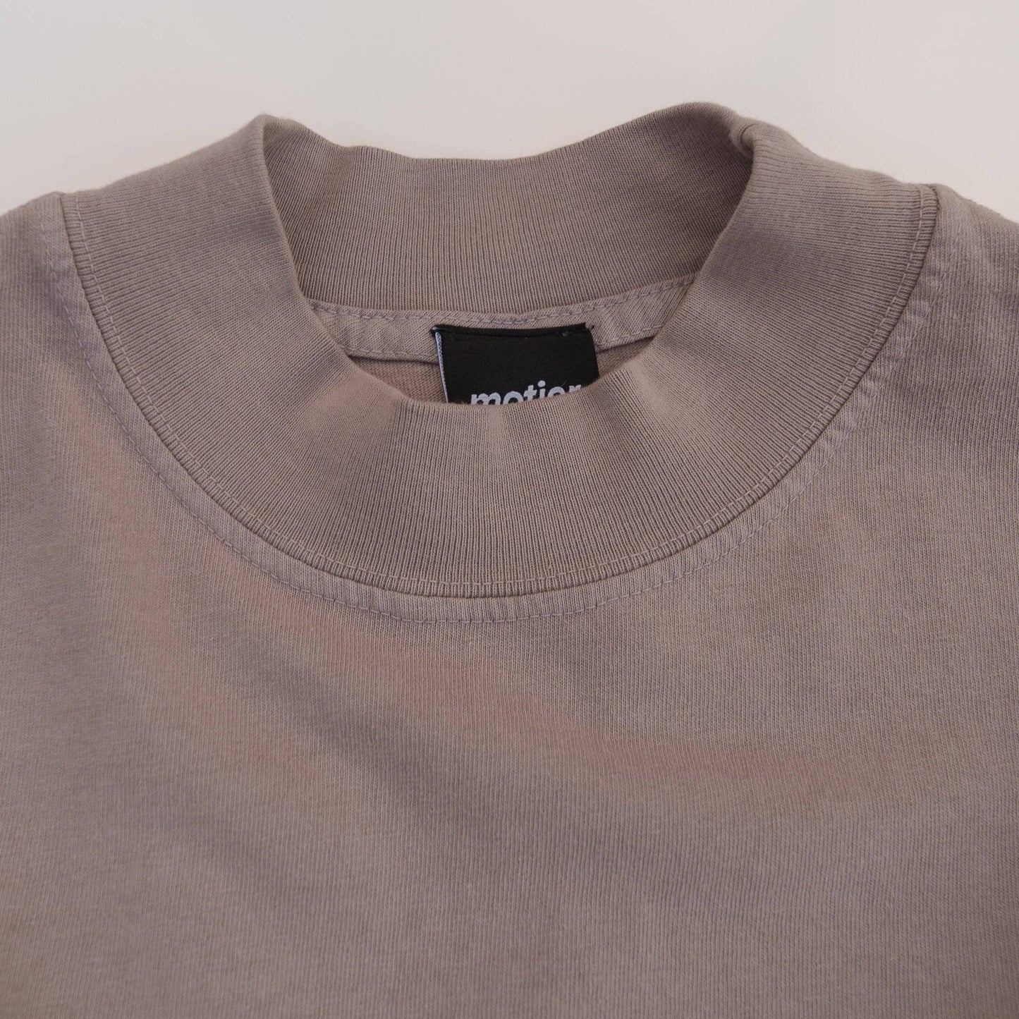 The Century Mock-Neck Luxe Tee (Eclipse) - Motier Lafayette 