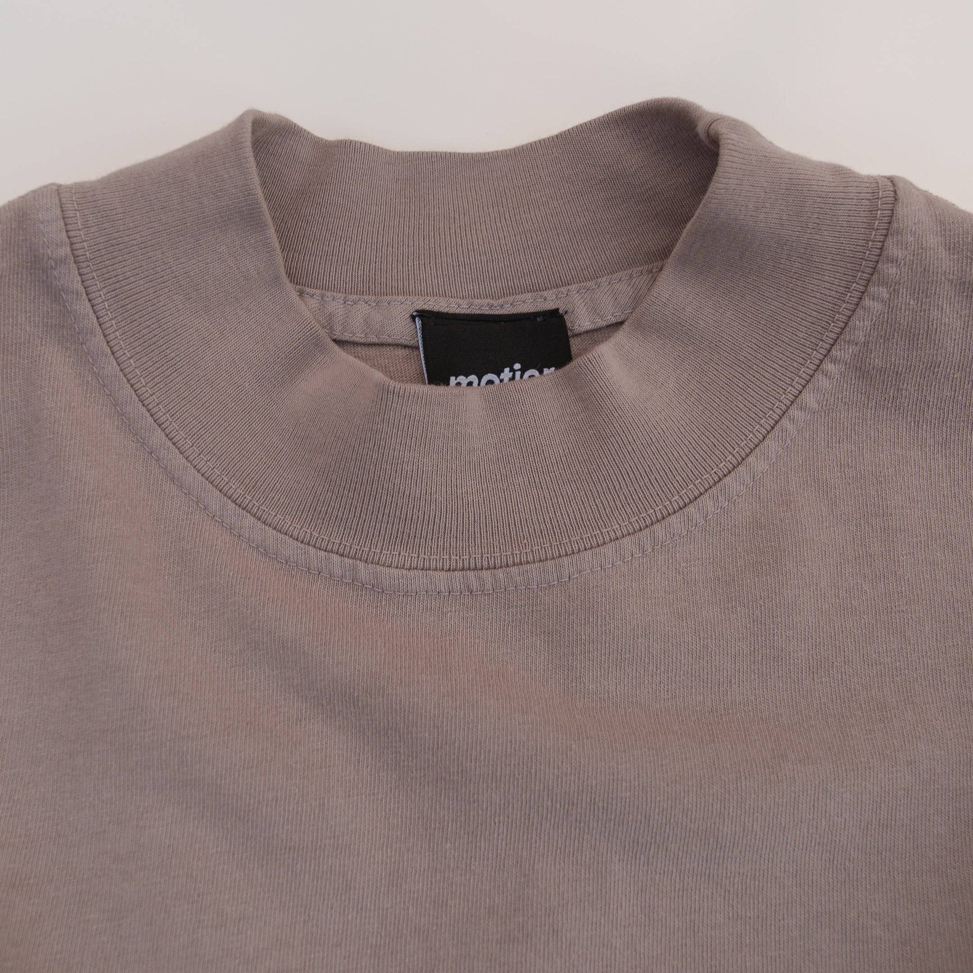 The Century Mock-Neck Luxe Tee (Eclipse) - Motier Lafayette 