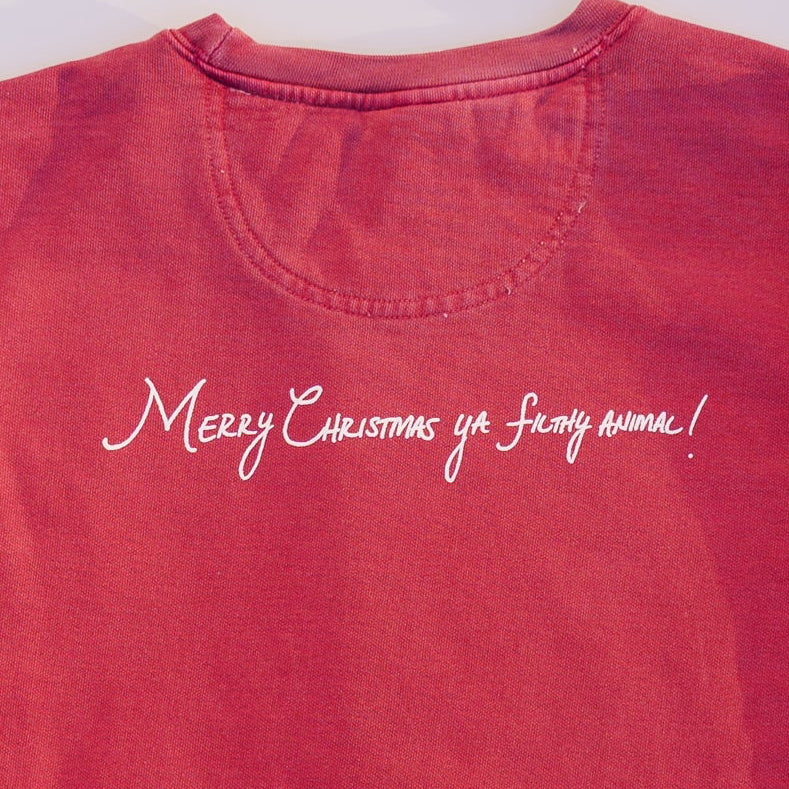 A Motier Christmas Crewneck (Red)