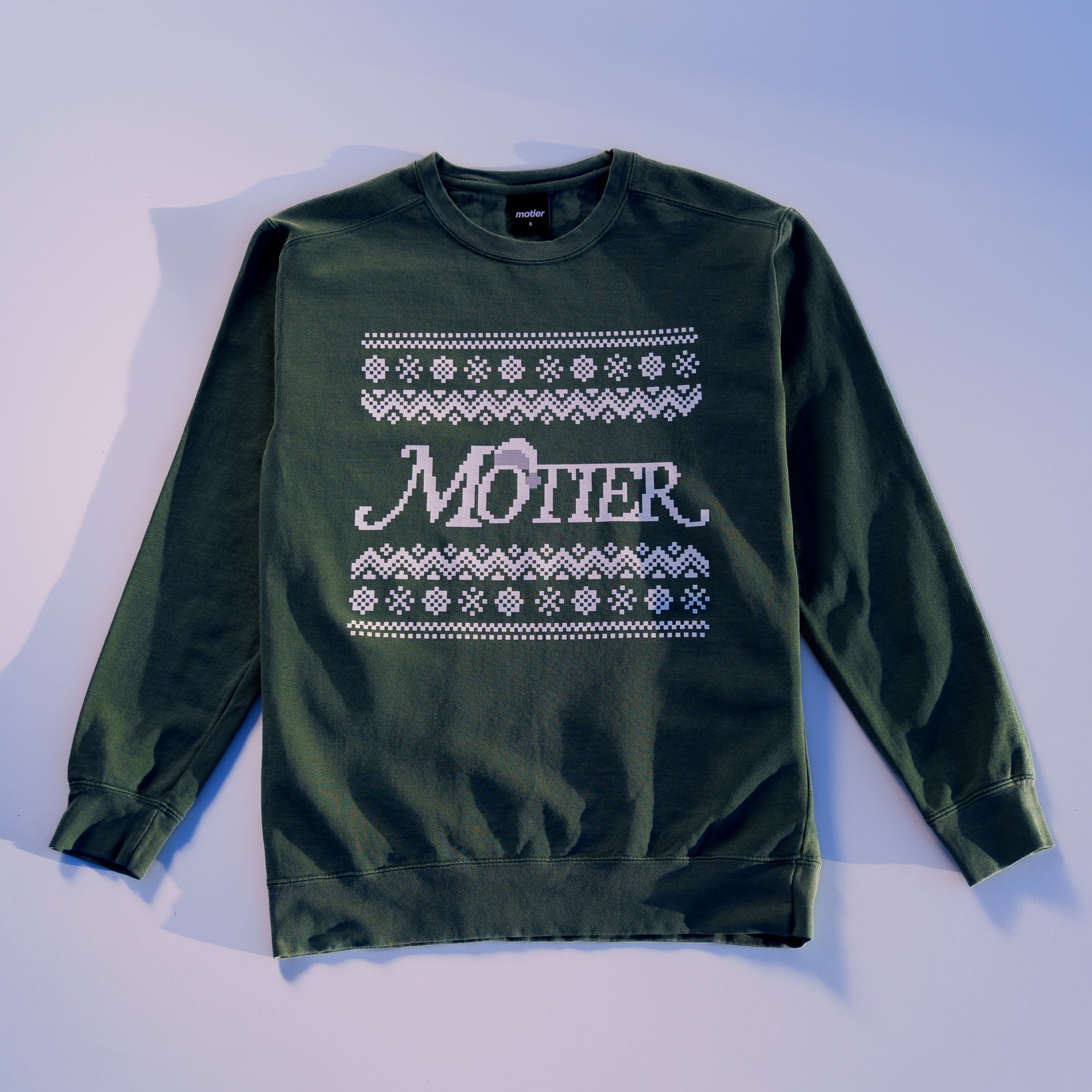 A Motier Christmas Crewneck (Spruce)