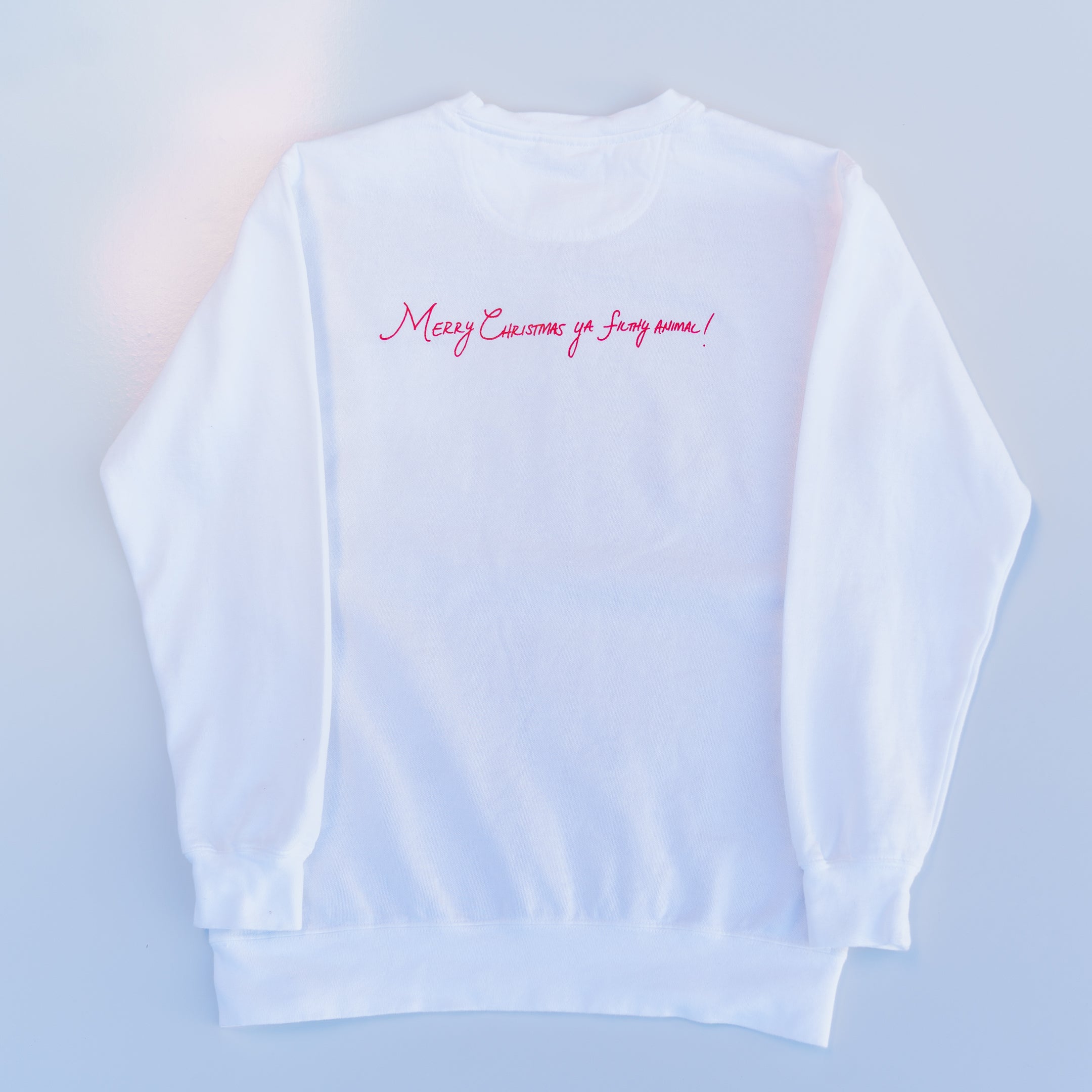 A Motier Christmas Crewneck (White)
