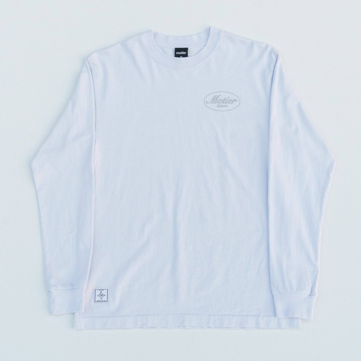 The Classic 2.0 L/S Luxe Tee (Cloudrift) - Motier Lafayette 