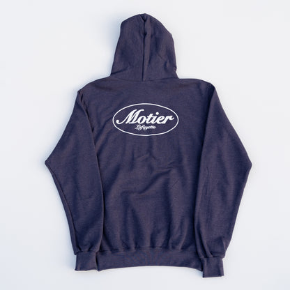 The Classic 2.0 Hoodie (Heather Navy)