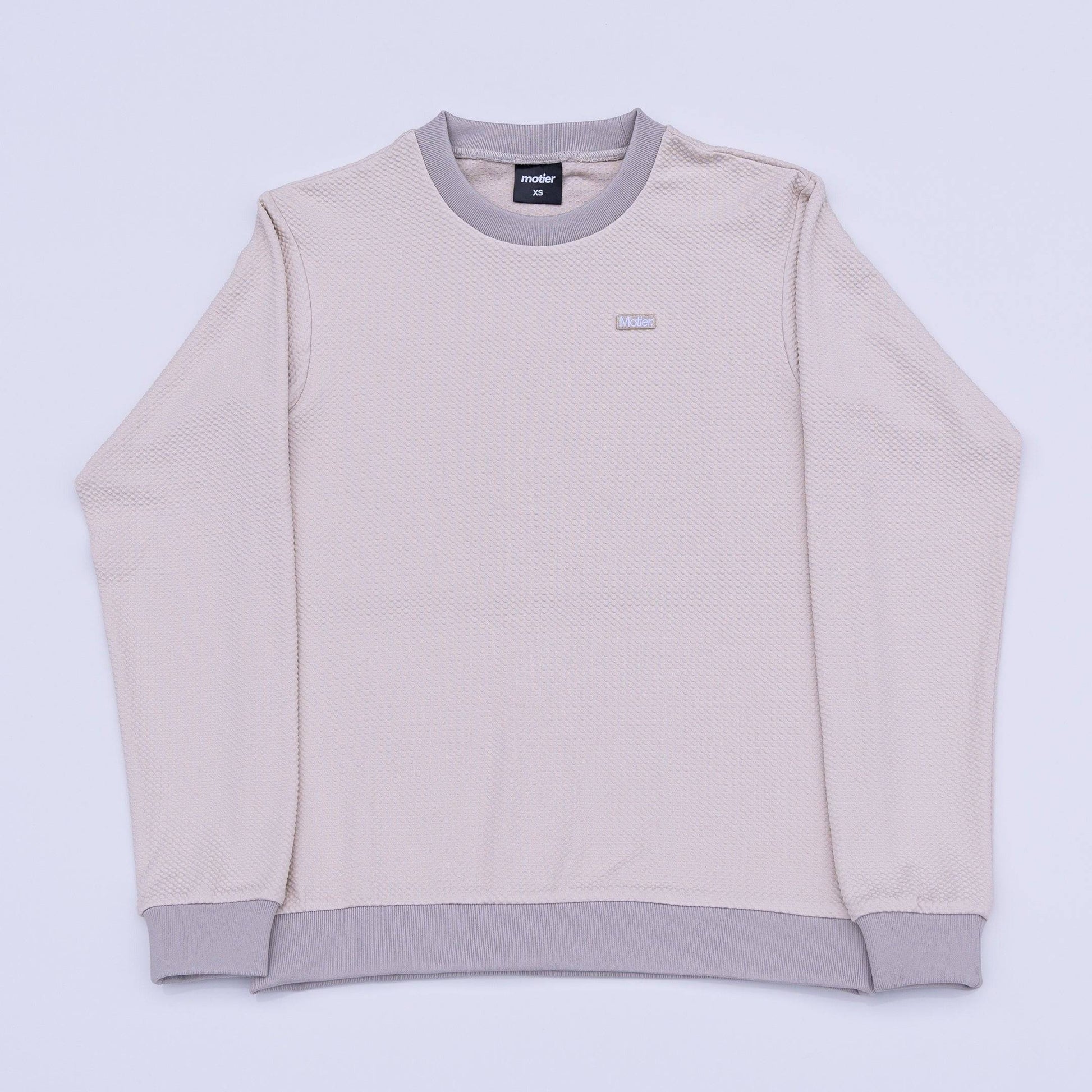 The CloudKnit Crewneck (Moonbeam) - Motier Lafayette 