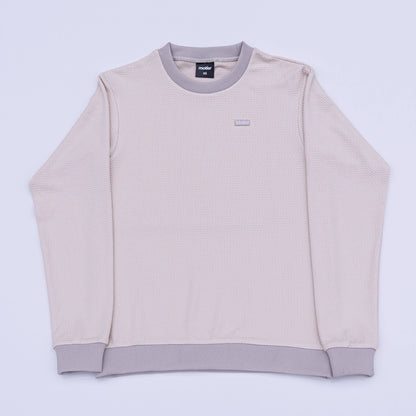 The CloudKnit Crewneck (Moonbeam) - Motier Lafayette 