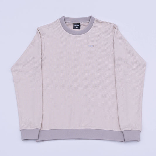 The CloudKnit Crewneck (Moonbeam)