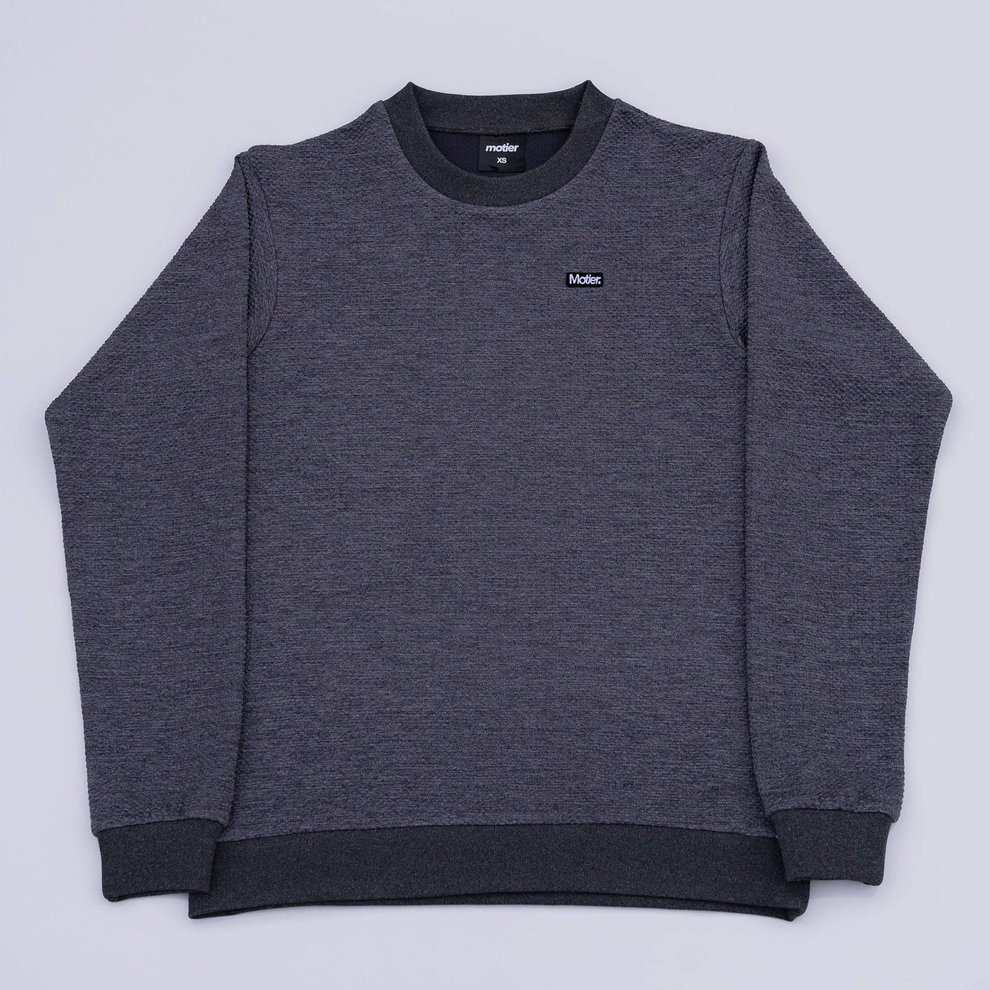 The CloudKnit Crewneck (Onyx) - Motier Lafayette 