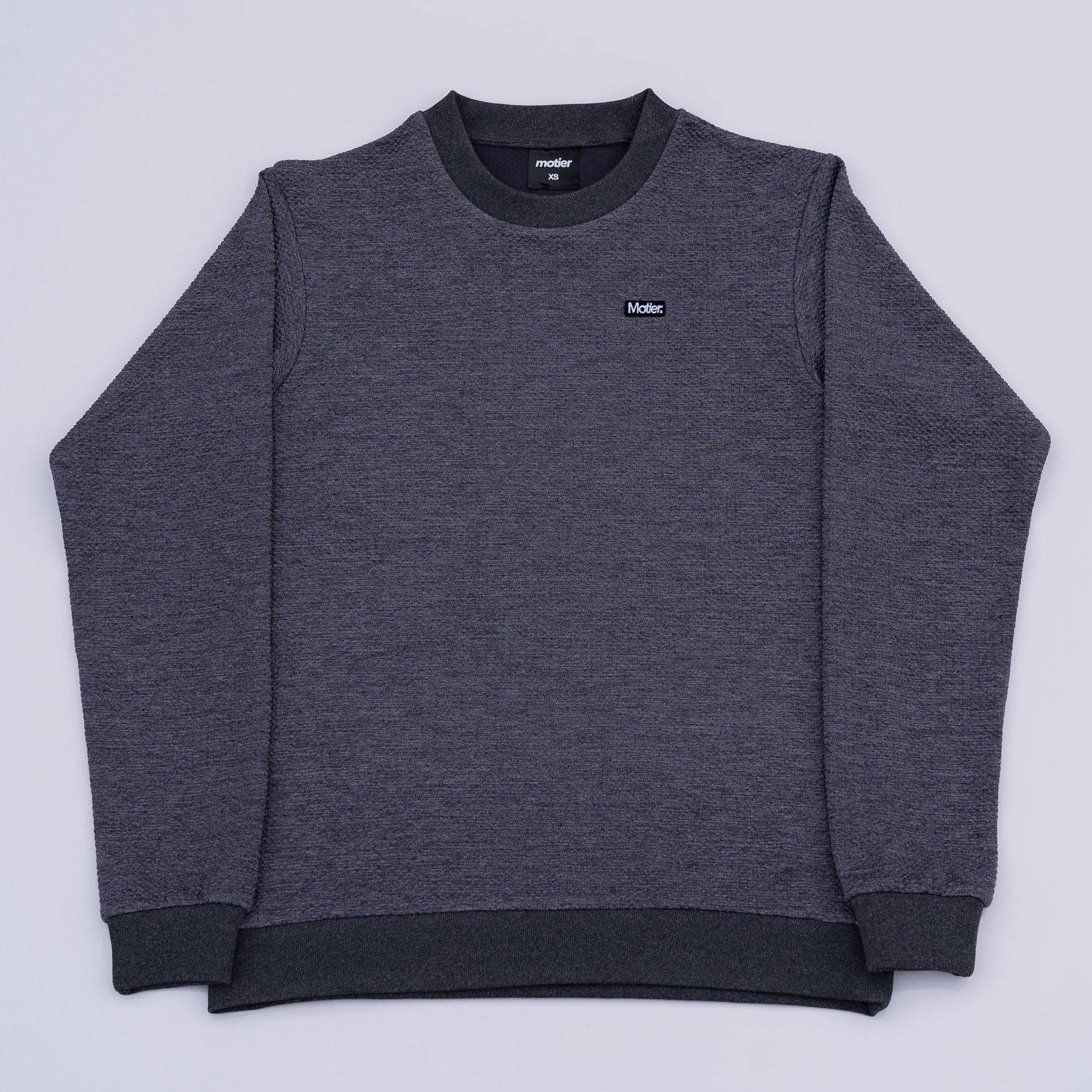 The CloudKnit Crewneck (Onyx) - Motier Lafayette 