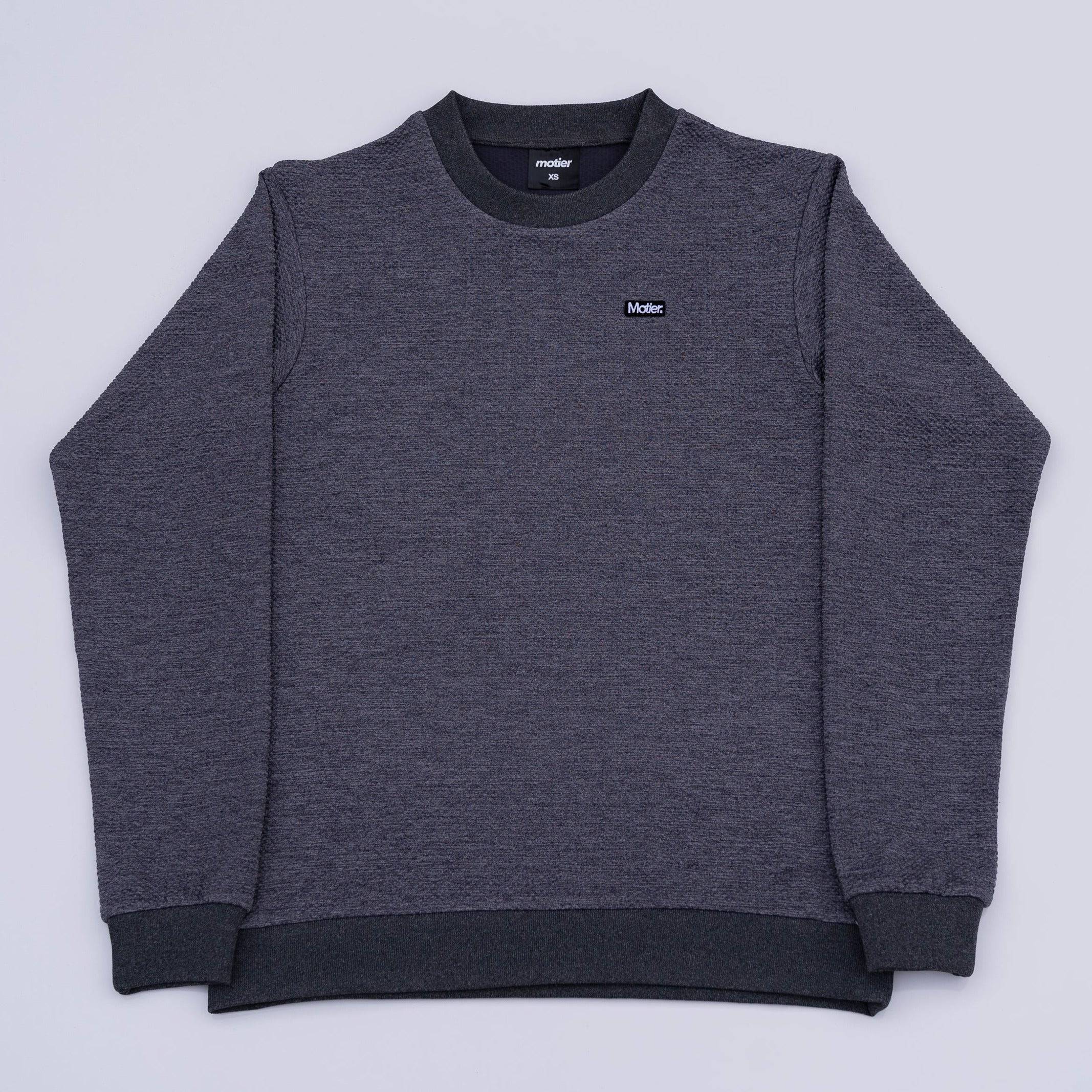 The CloudKnit Crewneck (Onyx) - Motier Lafayette 