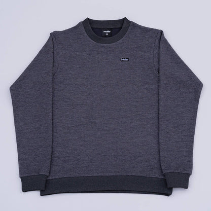 The CloudKnit Crewneck (Onyx) - Motier Lafayette 