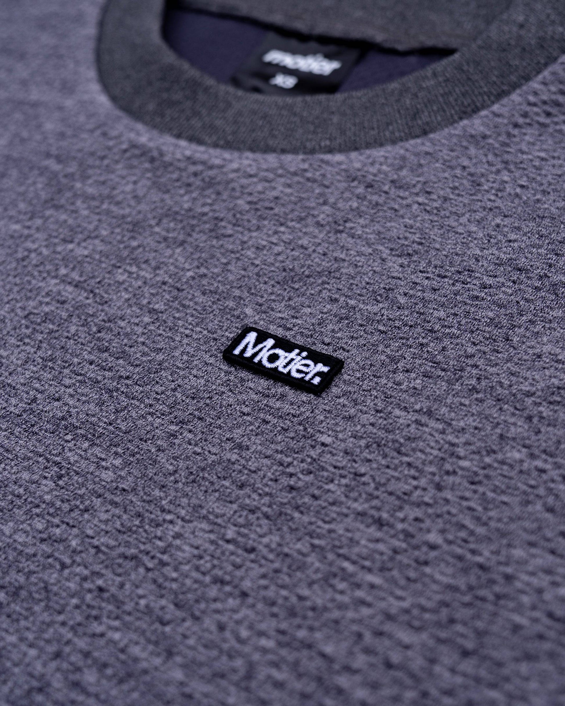 The CloudKnit Crewneck (Onyx) - Motier Lafayette 
