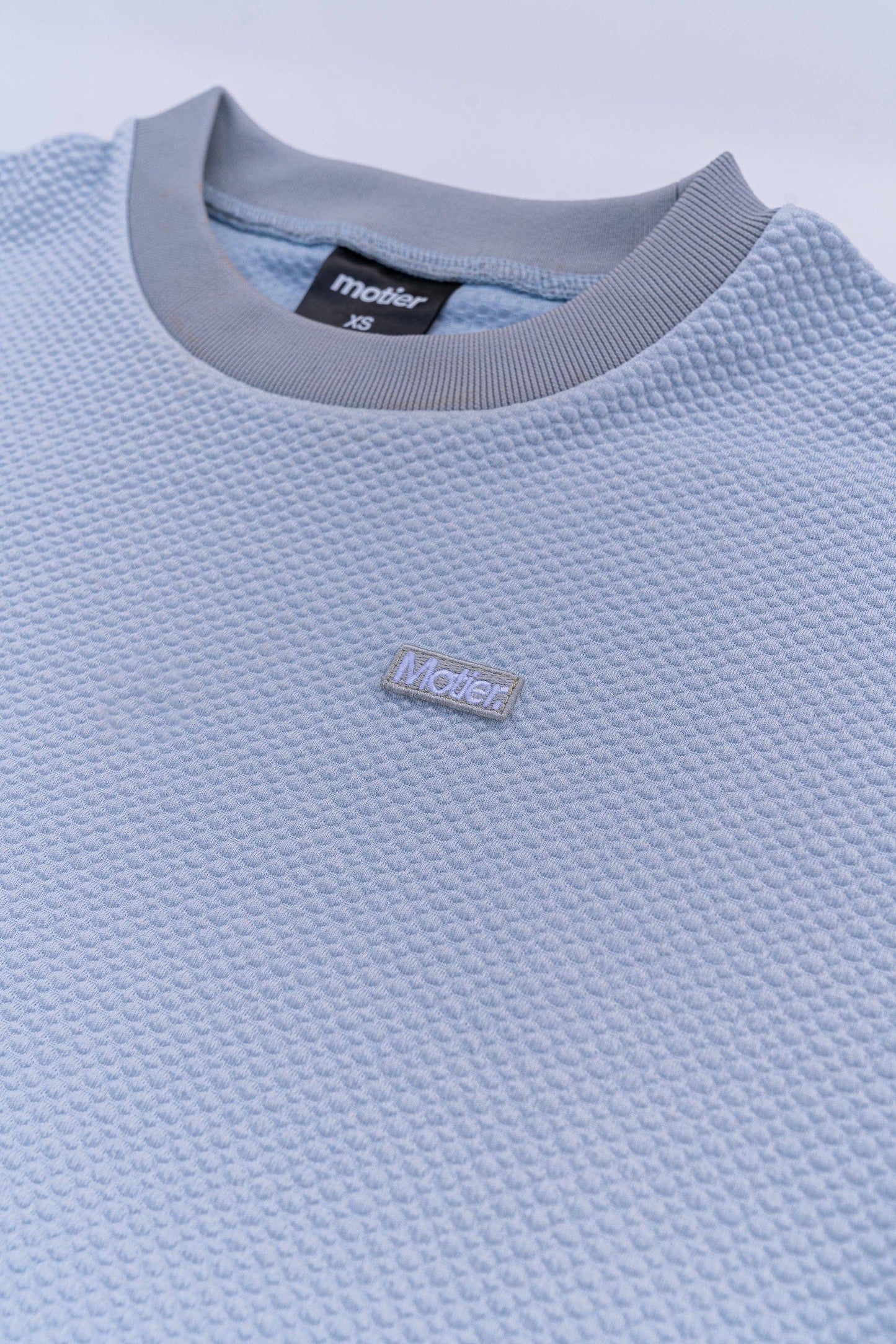 The CloudKnit Crewneck (Skyway) - Motier Lafayette 