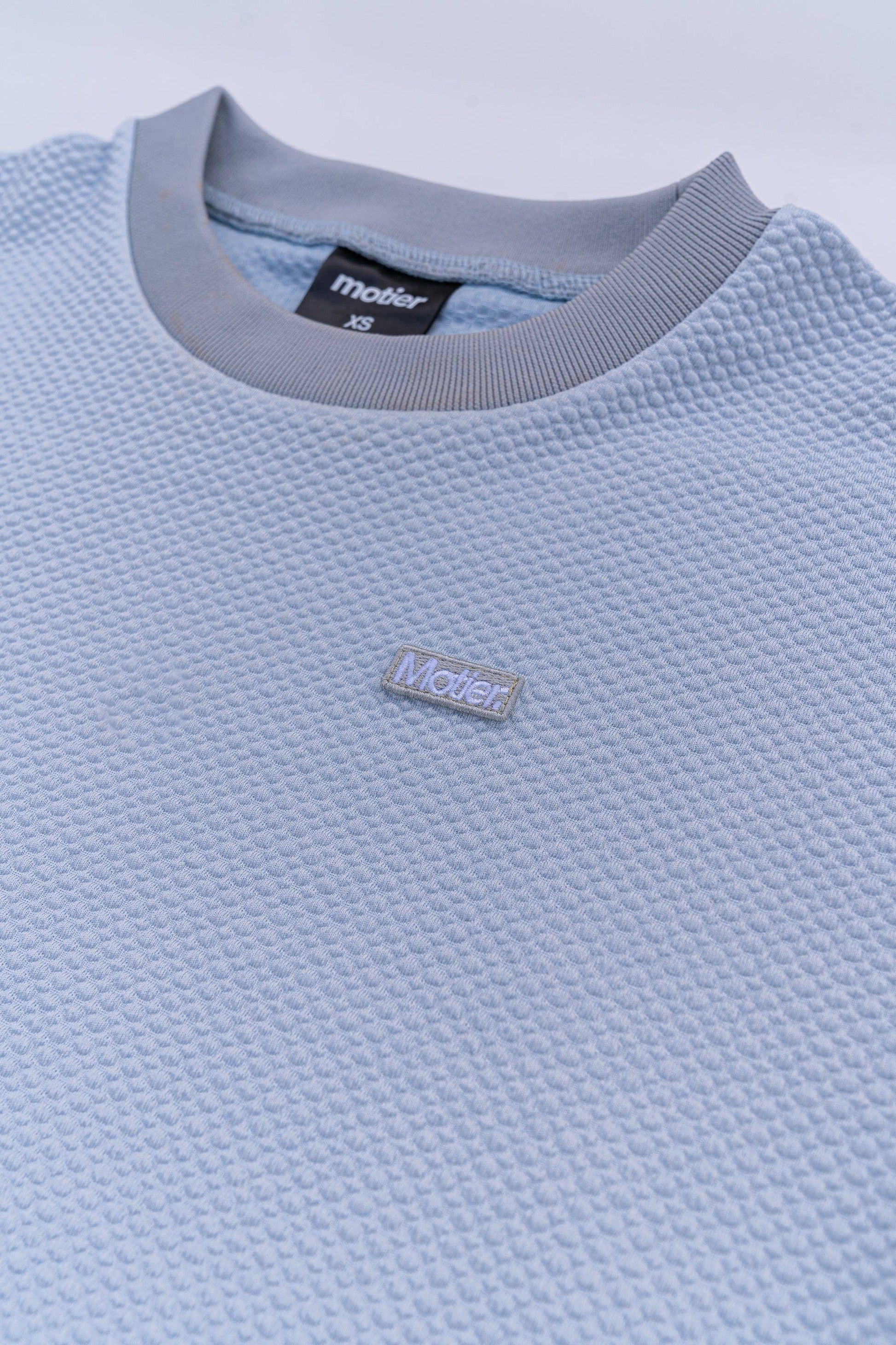 The CloudKnit Crewneck (Skyway) - Motier Lafayette 