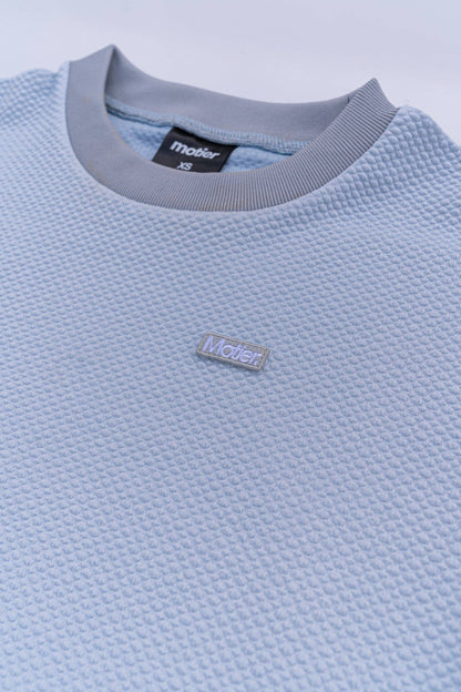 The CloudKnit Crewneck (Skyway) - Motier Lafayette 