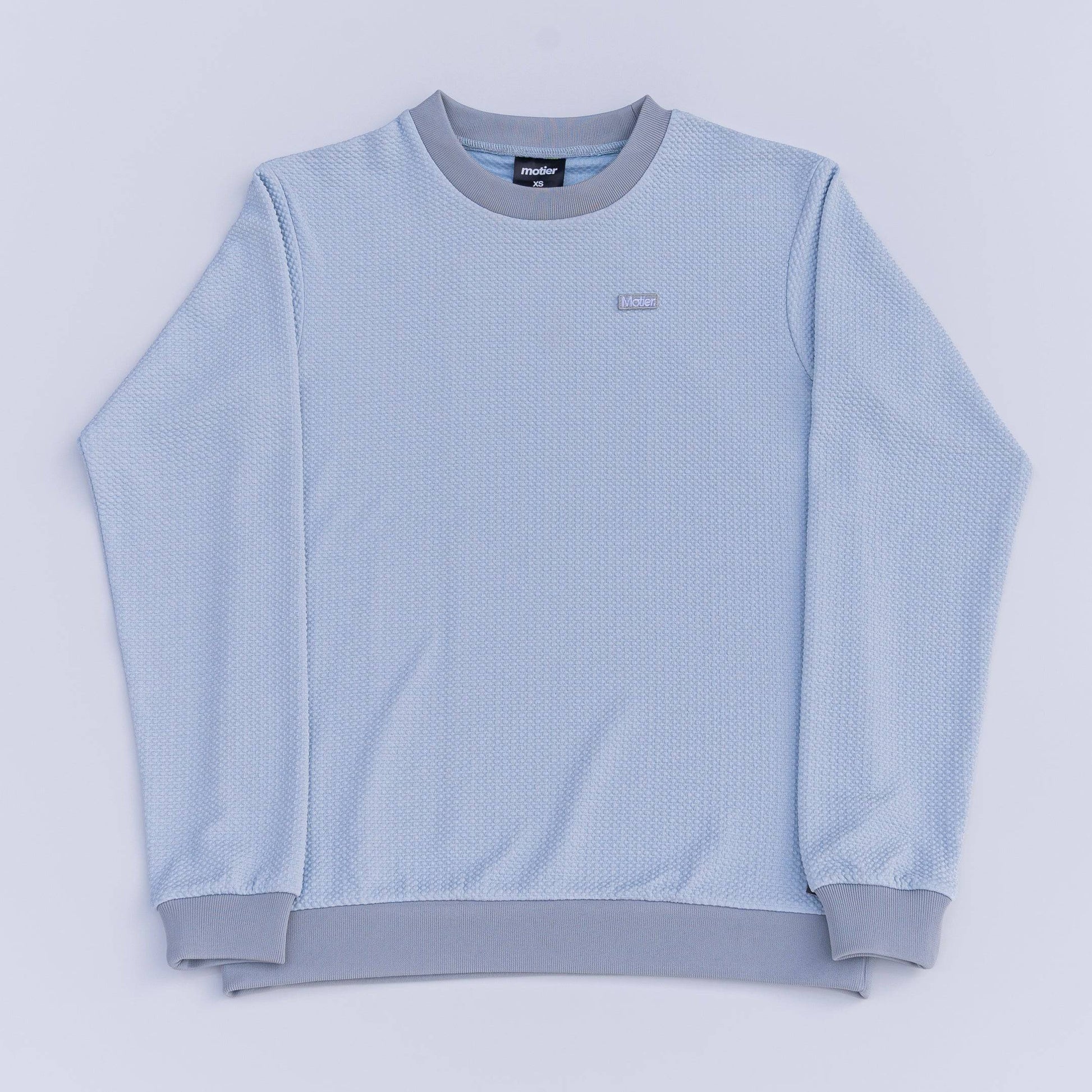 The CloudKnit Crewneck (Skyway) - Motier Lafayette 