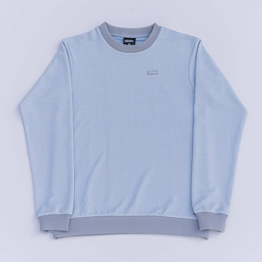 The CloudKnit Crewneck (Skyway) - Motier Lafayette 