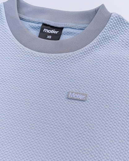 The CloudKnit Crewneck (Skyway) - Motier Lafayette 