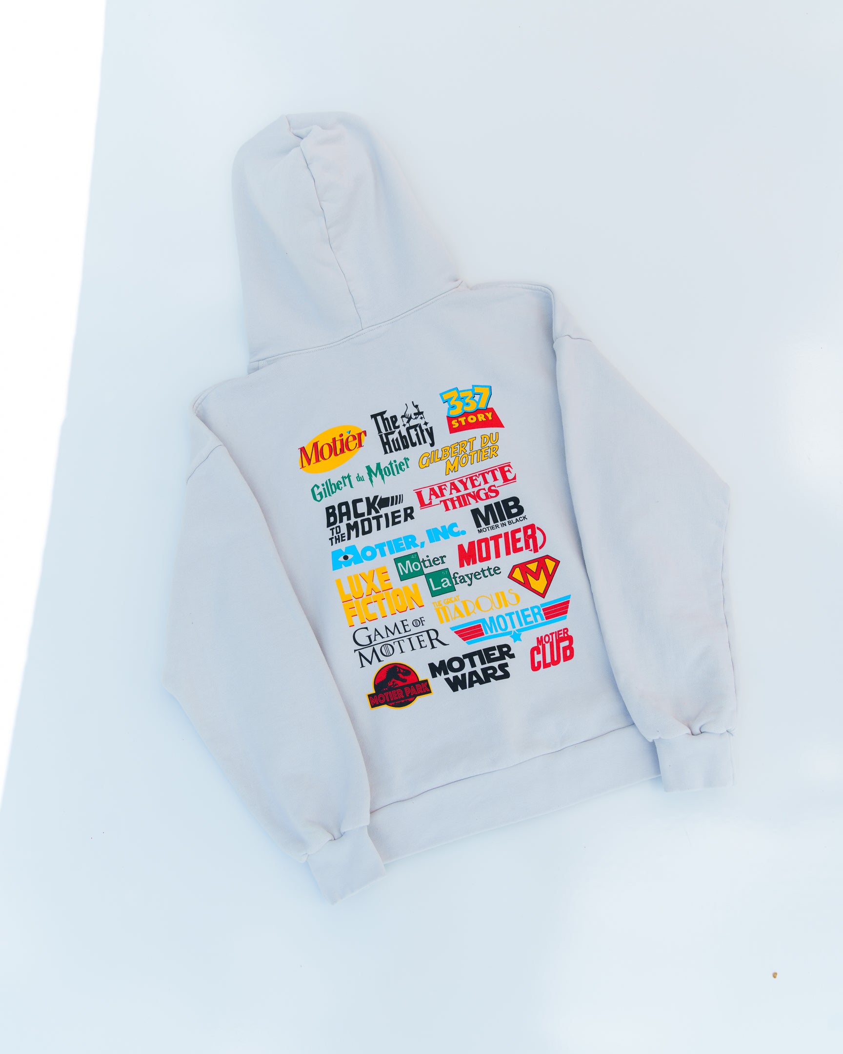 Cinema De Lafayette Luxe Hoodie (Harbor Mist) - Motier Lafayette 