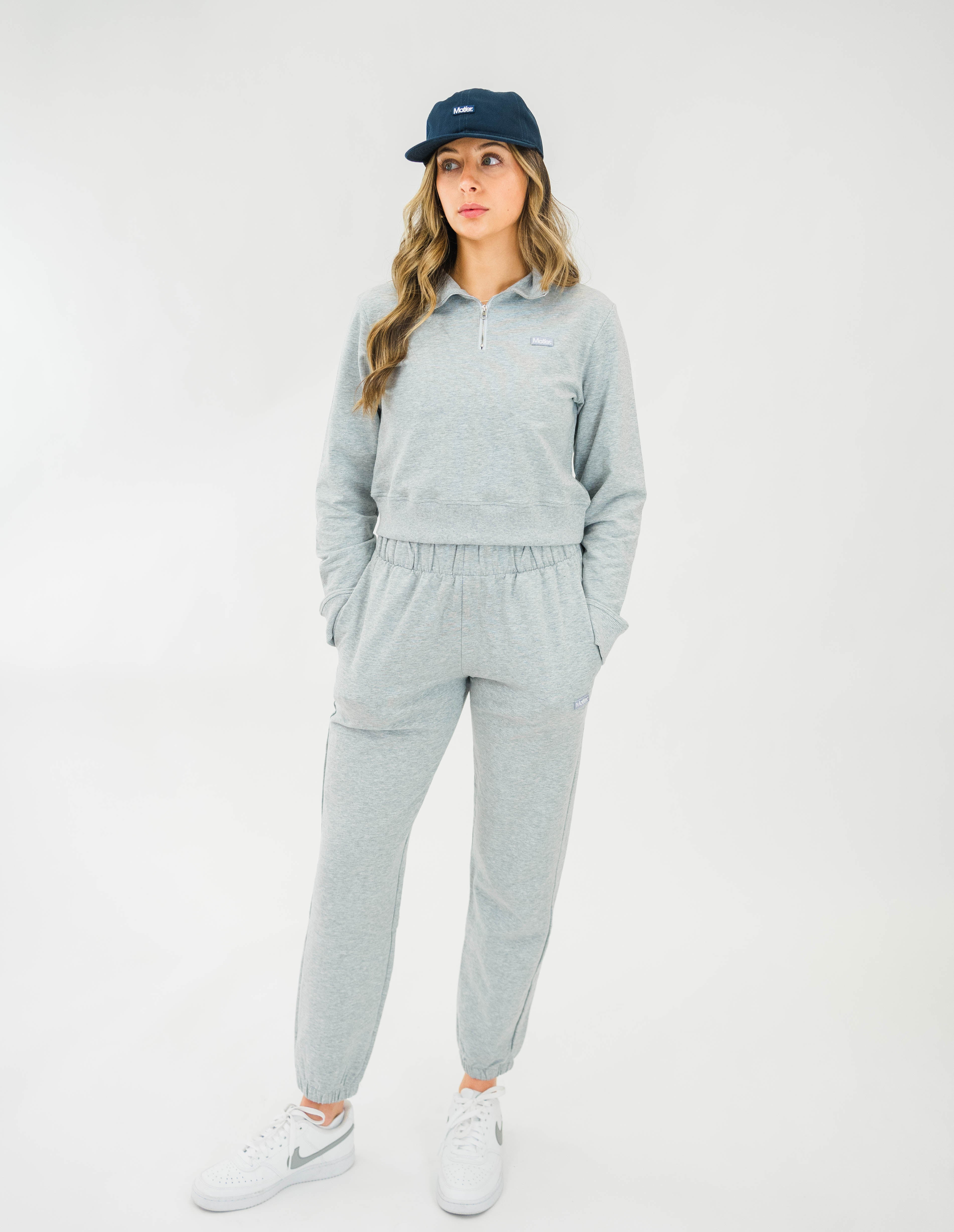 The Refresh Quarter Zip II (Grey) - Motier Lafayette 