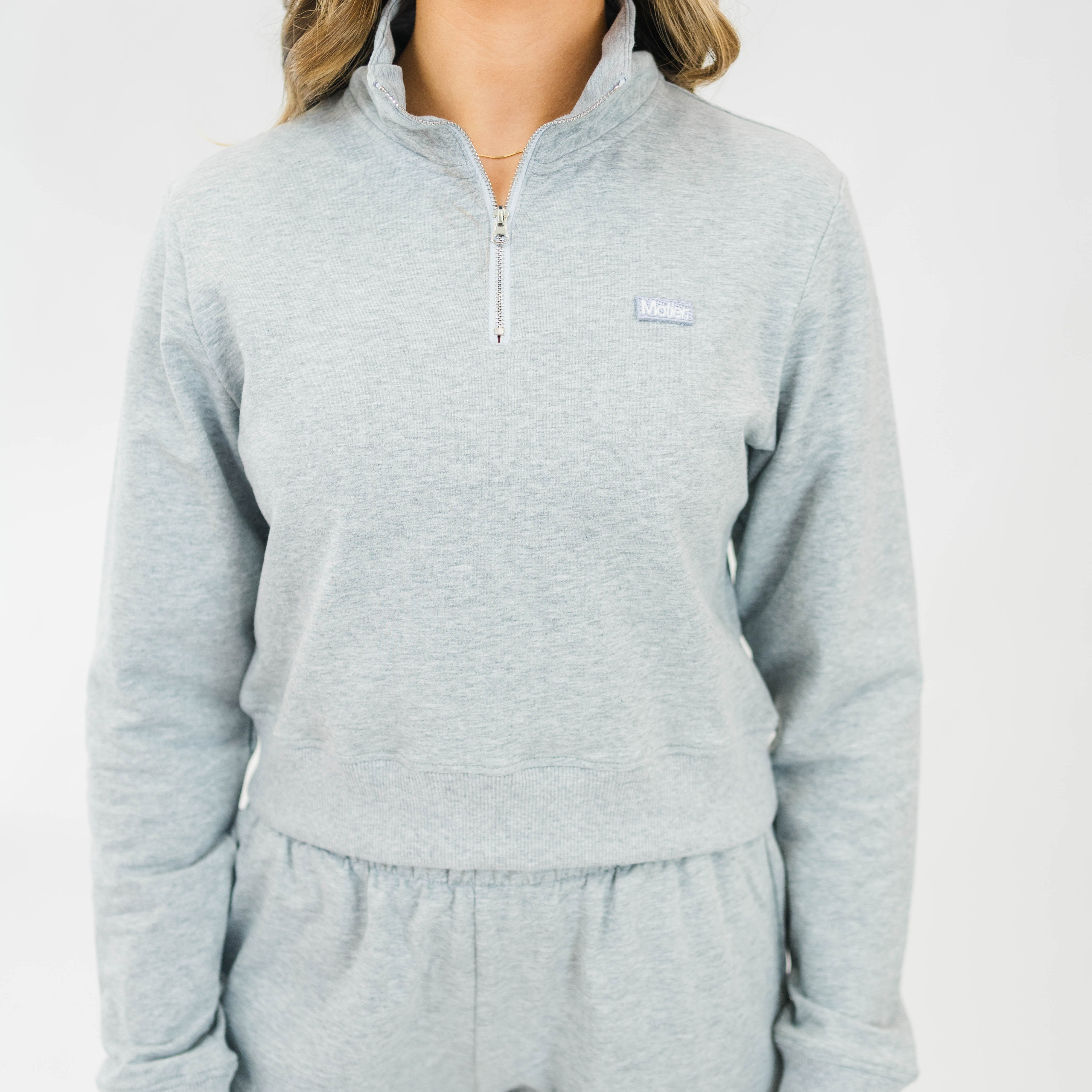 The Refresh Quarter Zip II (Grey) - Motier Lafayette 