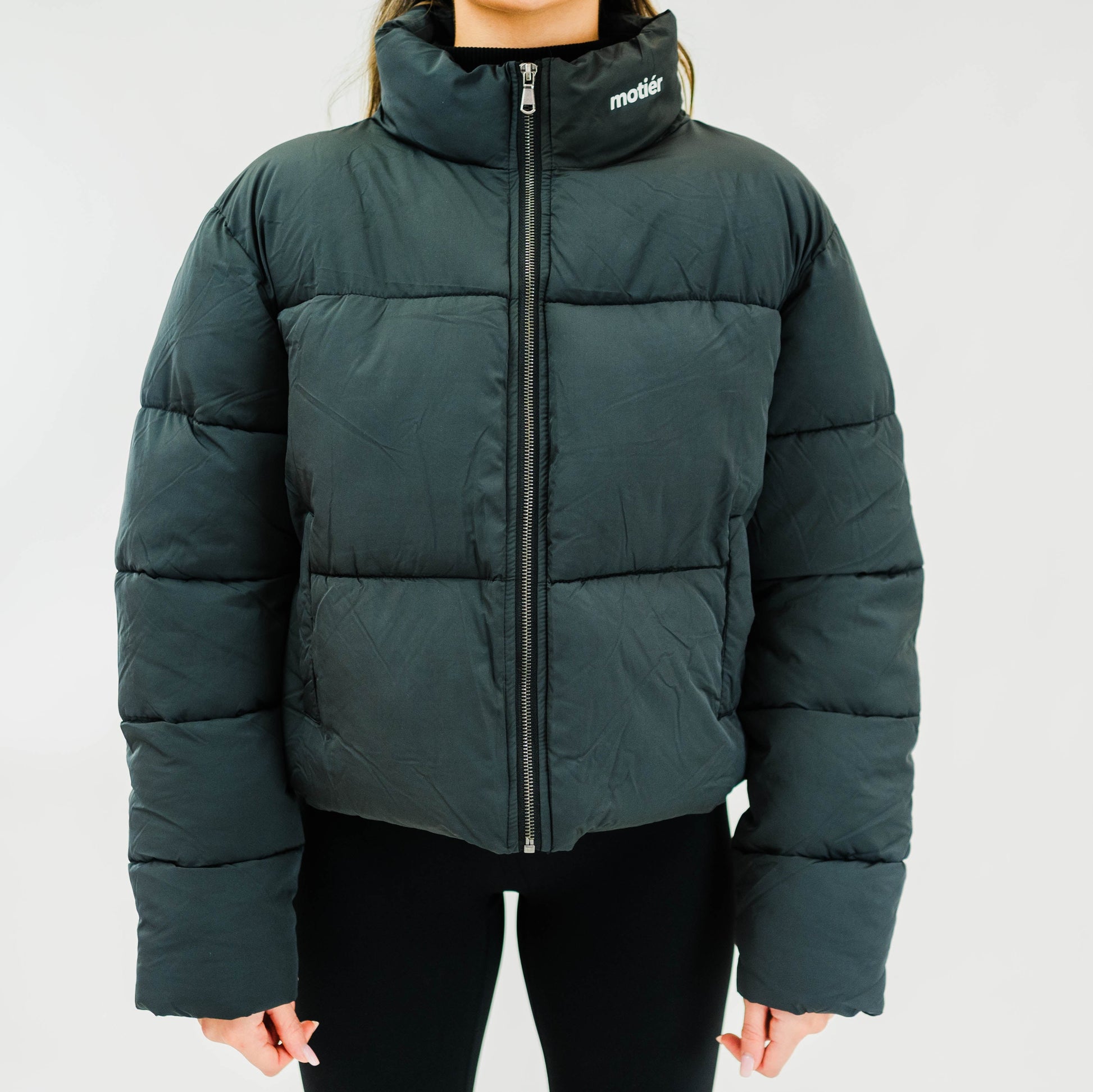 The Motier Women's Chloé Puffer (Black) - Motier Lafayette 