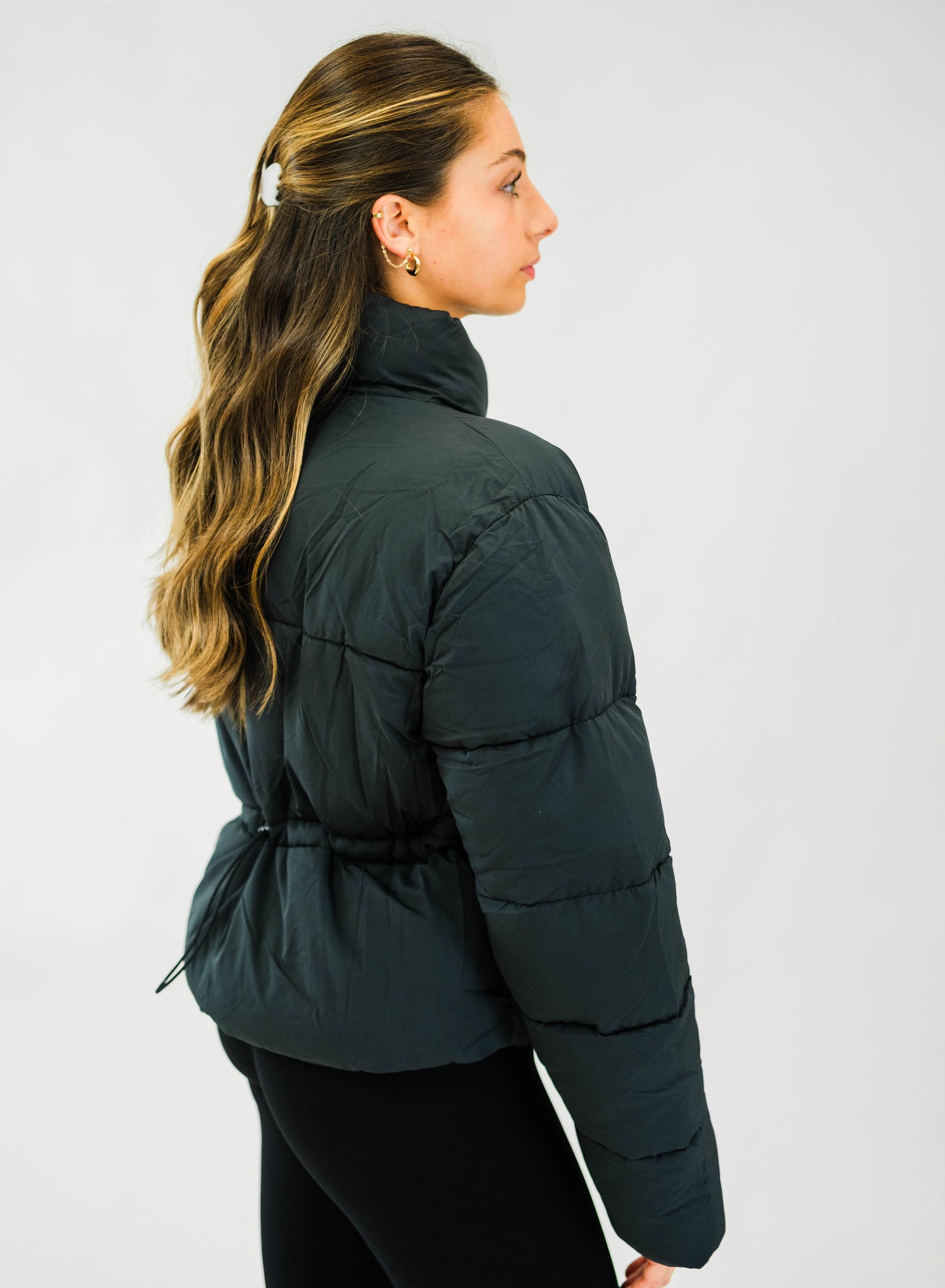 The Motier Women's Chloé Puffer (Black) - Motier Lafayette 