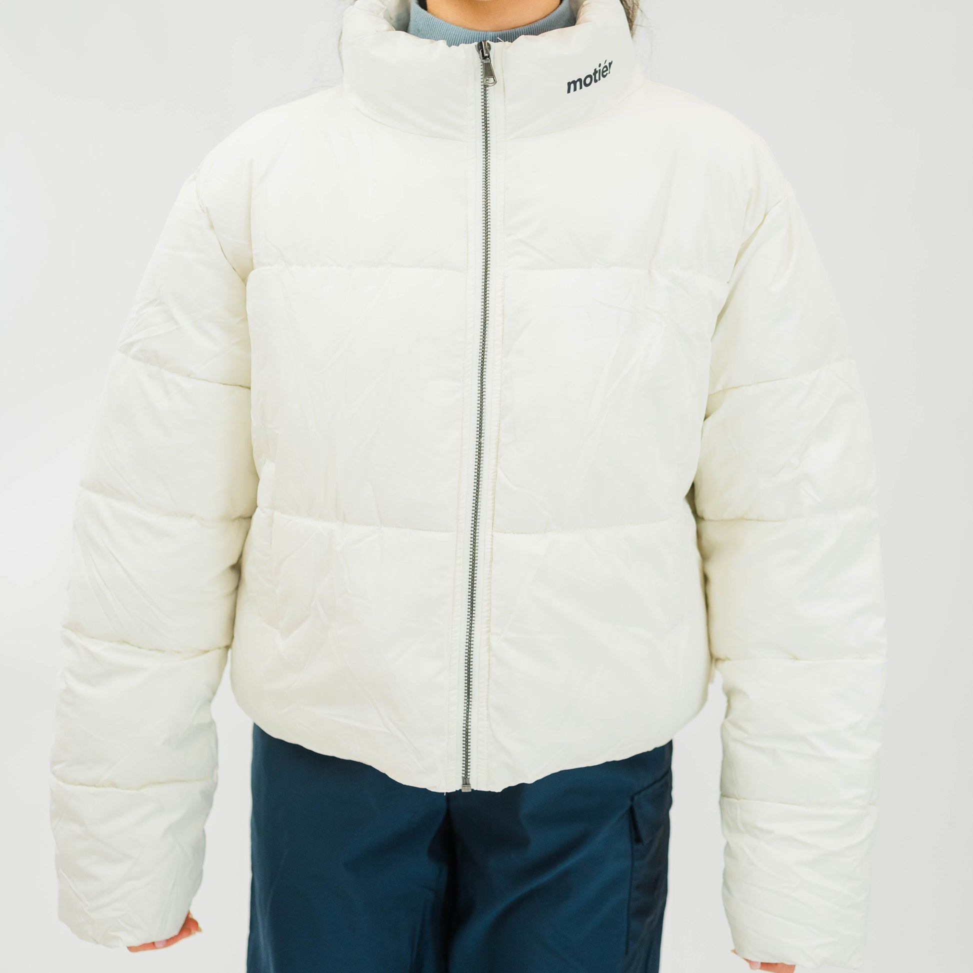 The Motier Women's Chloé Puffer (Off-White) - Motier Lafayette 