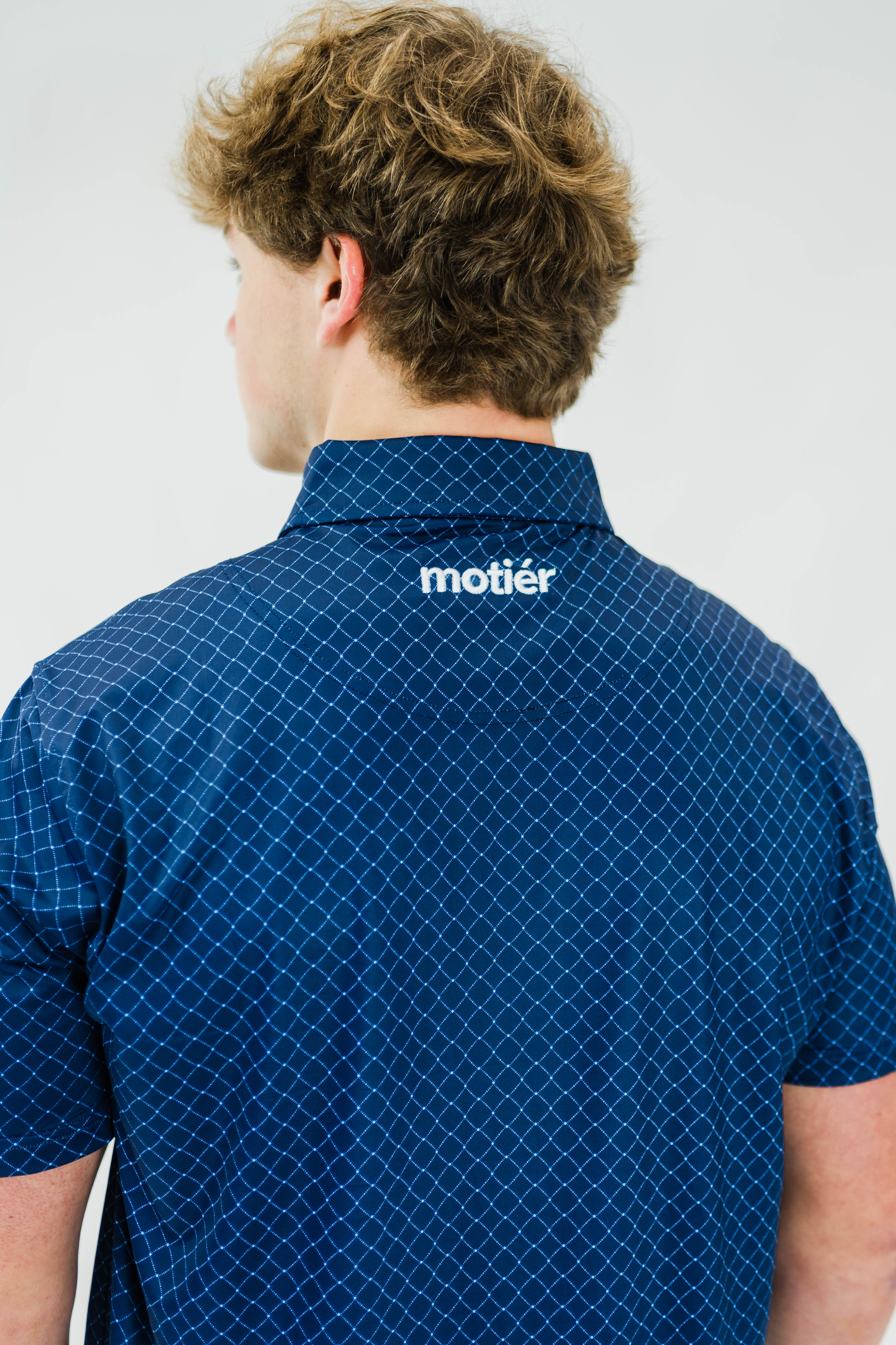 The Motier Mike Maraist Tour Golf Polo (Navy) - Motier Lafayette 