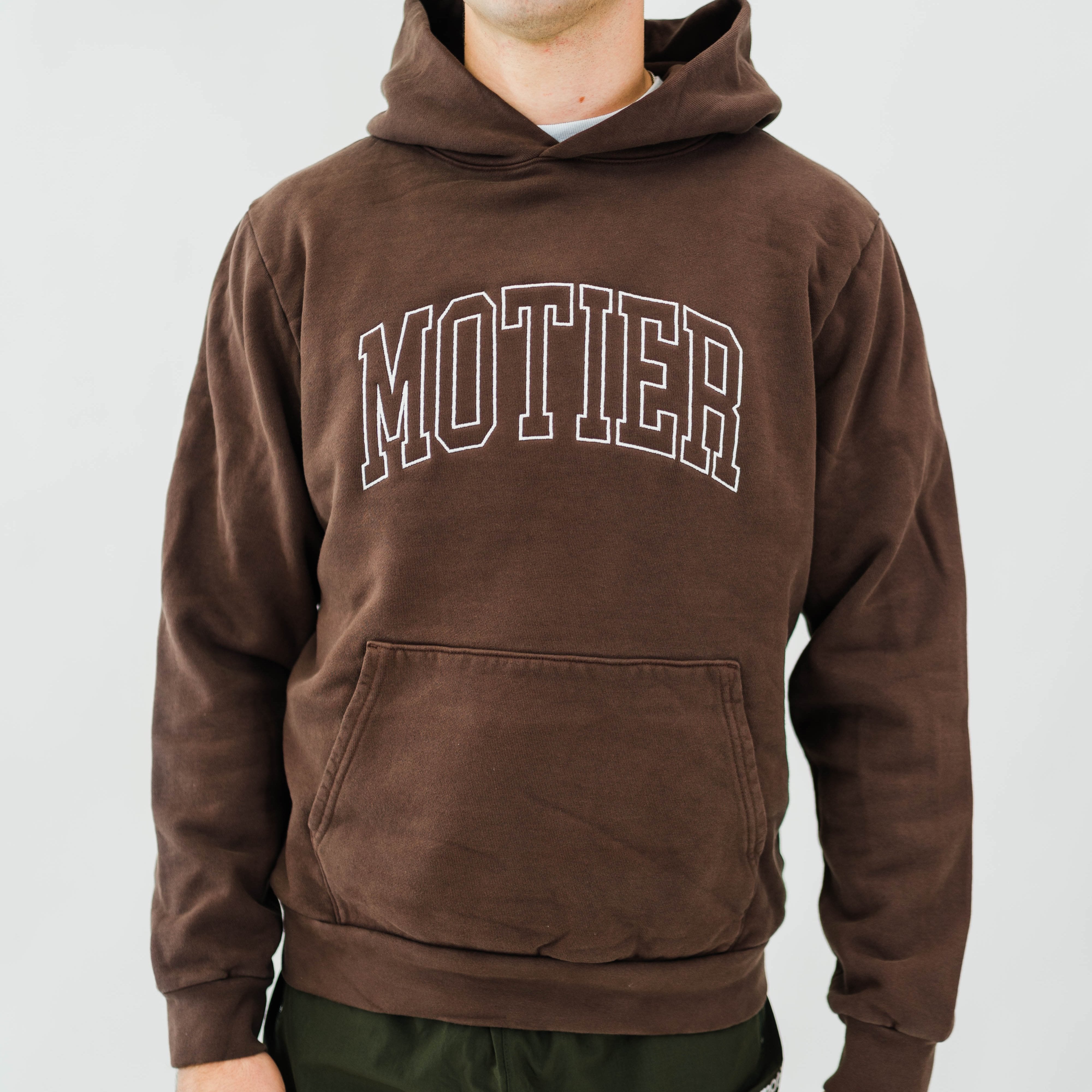 The Heritage Luxe Hoodie (French Roast) - Motier Lafayette 