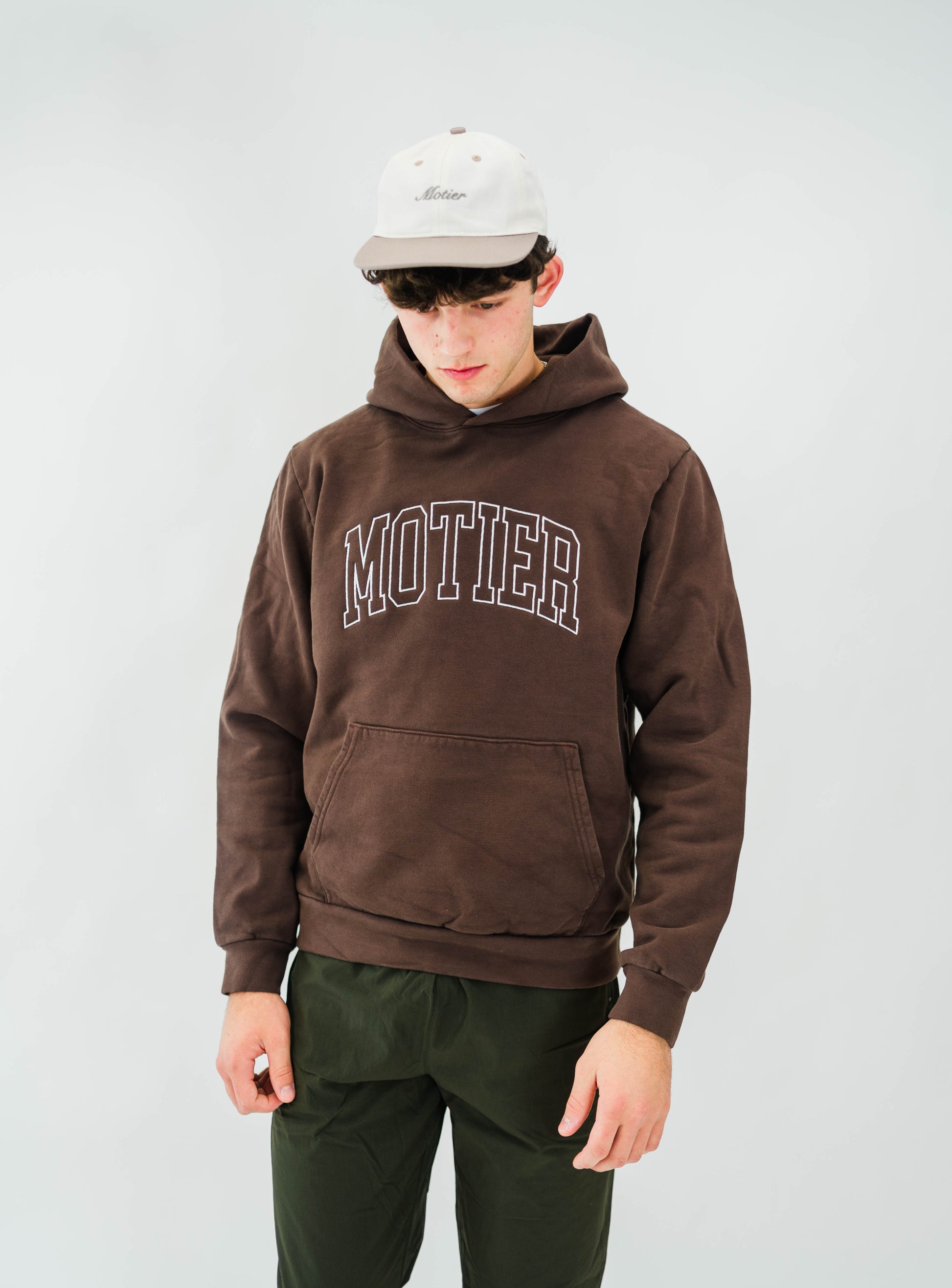 The Heritage Luxe Hoodie (French Roast) - Motier Lafayette 