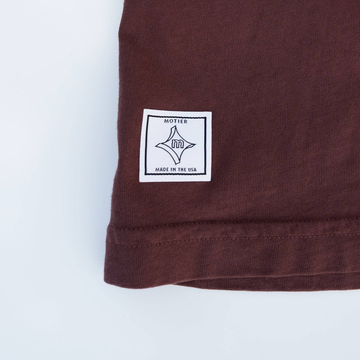 With Love Luxe Tee (French Roast) - Motier Lafayette 