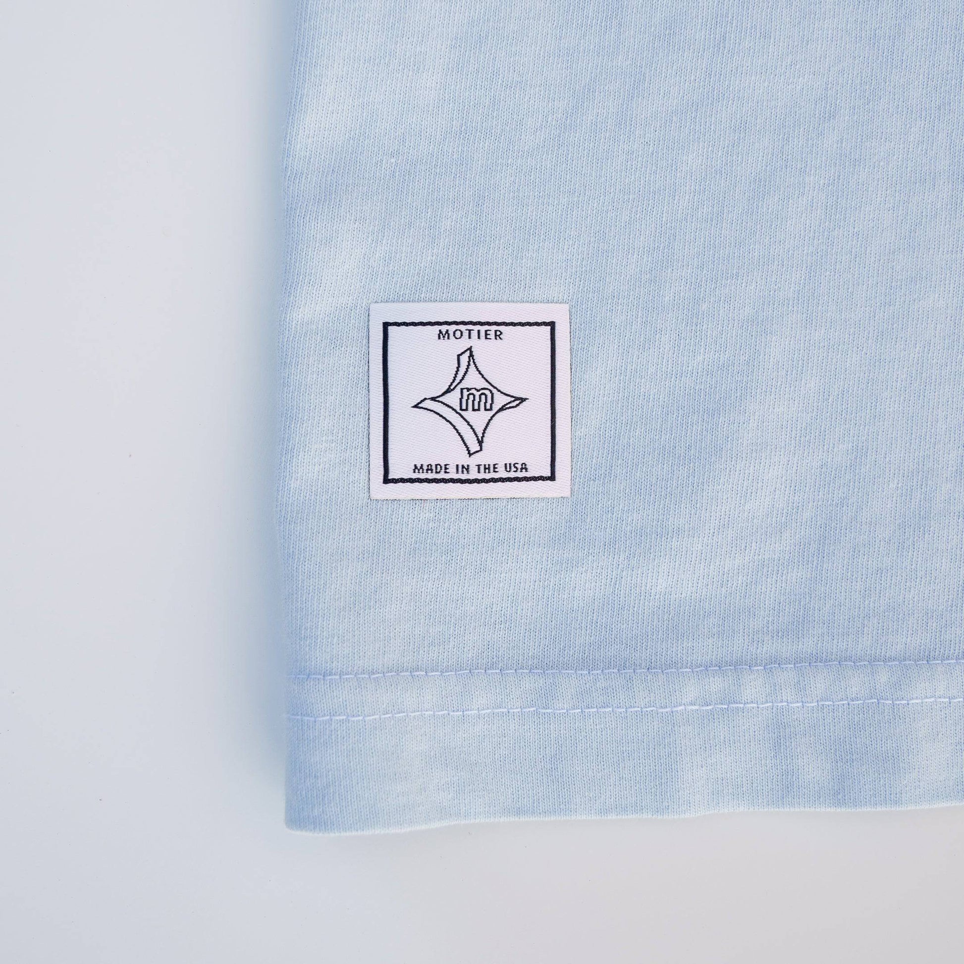 With Love Luxe Tee (Zen Blue) - Motier Lafayette 