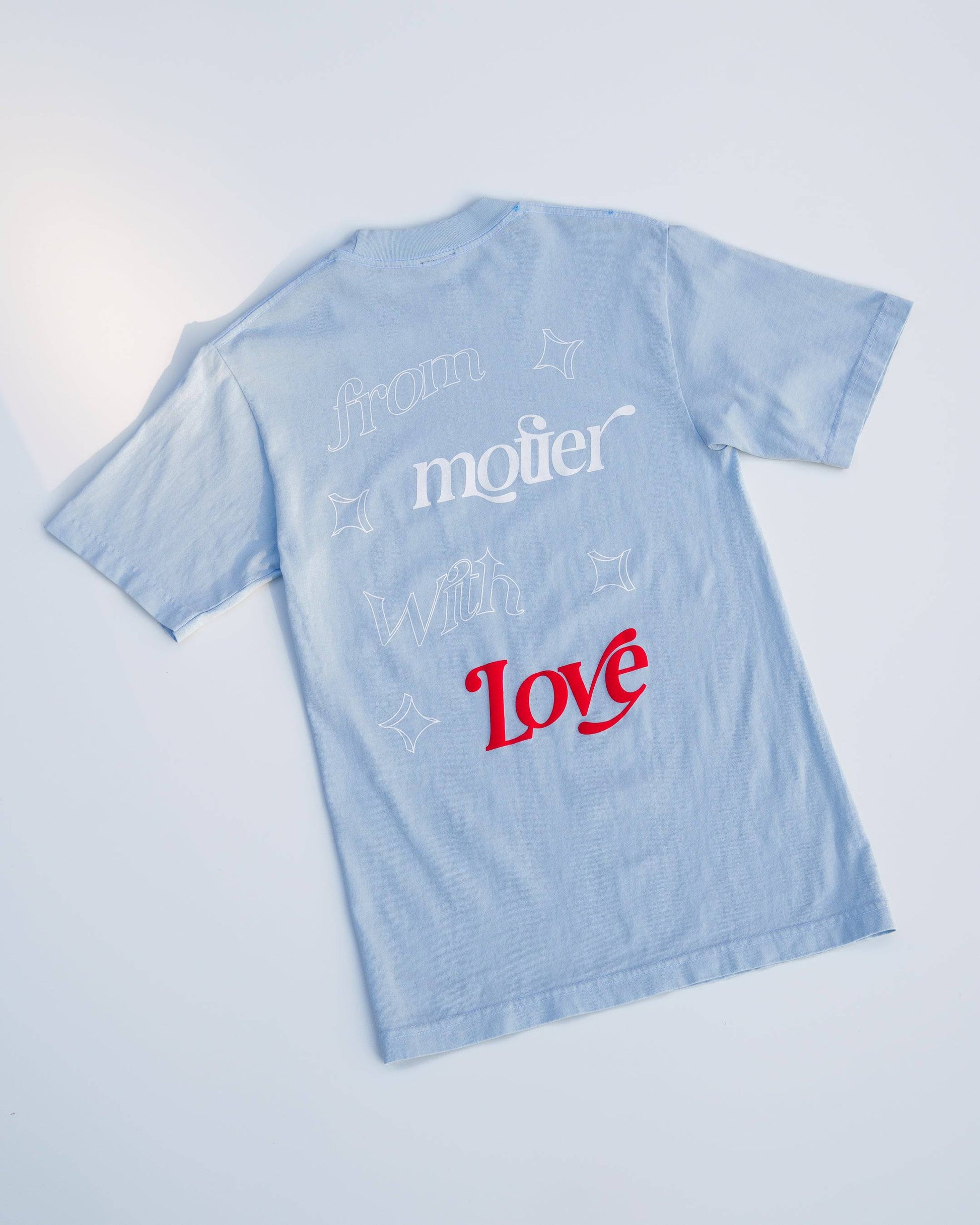 With Love Luxe Tee (Zen Blue) - Motier Lafayette 