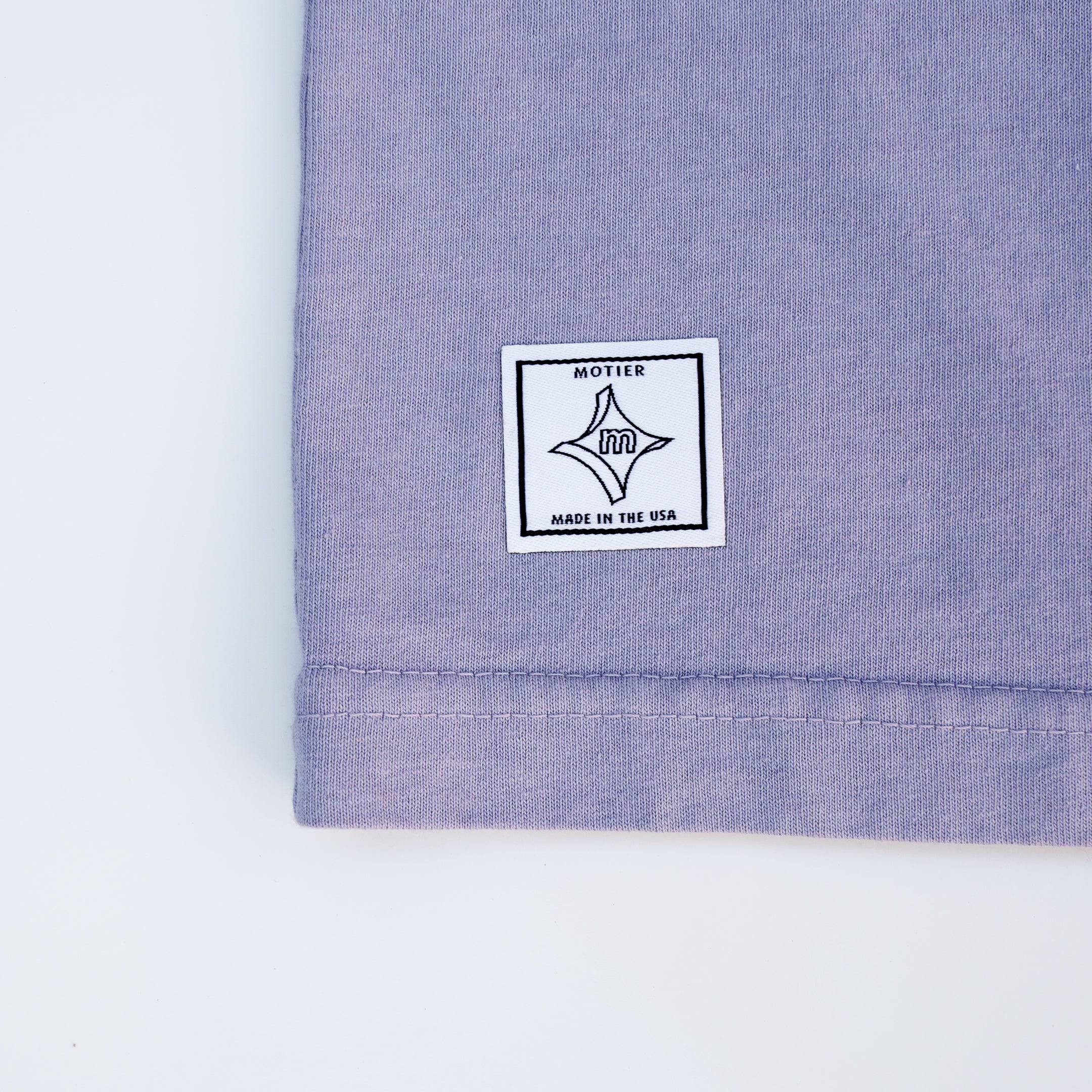 Hub City Vice Luxe Tee (Icelandic Blue) - Motier Lafayette 