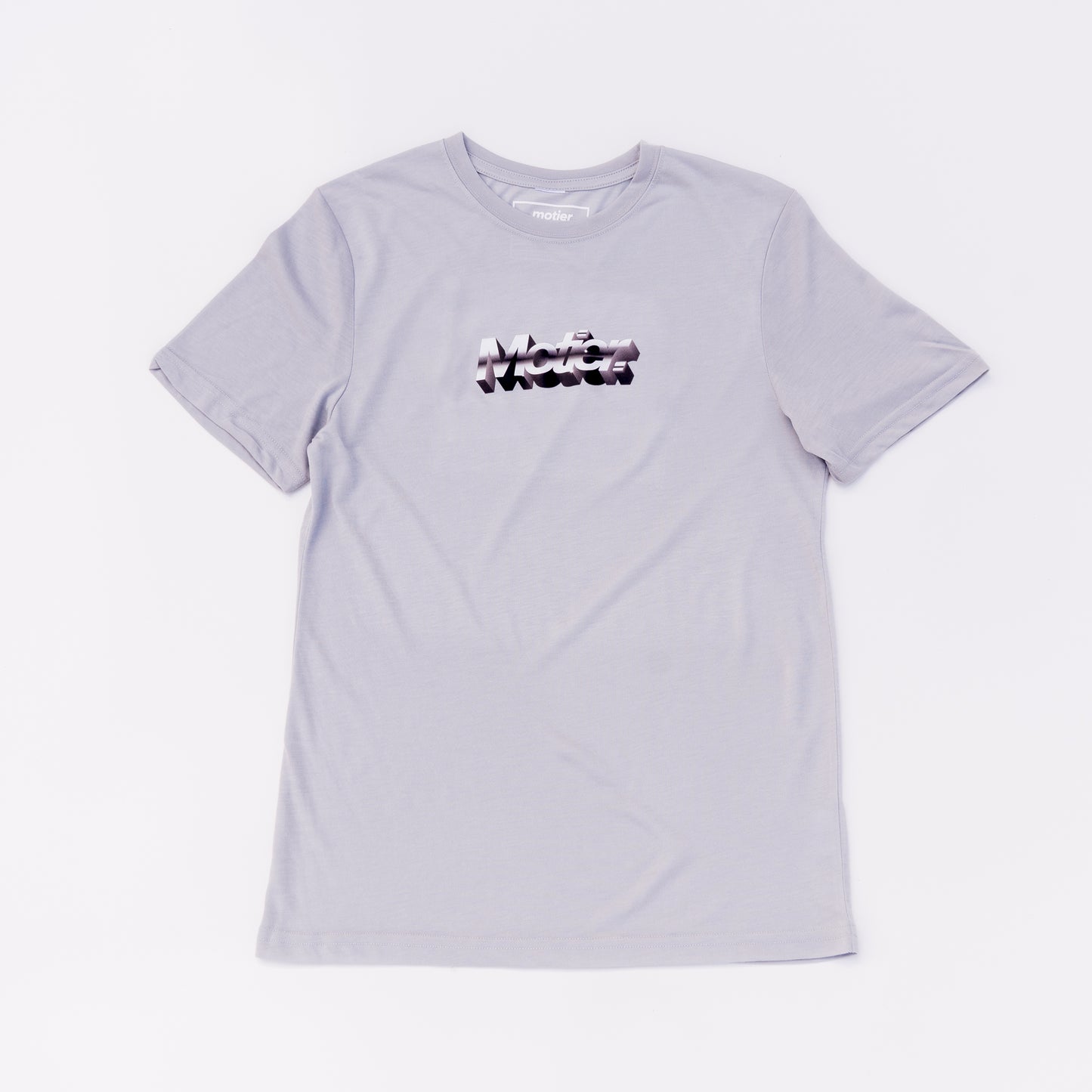 The Youth Chrome Active Tee (Silver) - Motier Lafayette 