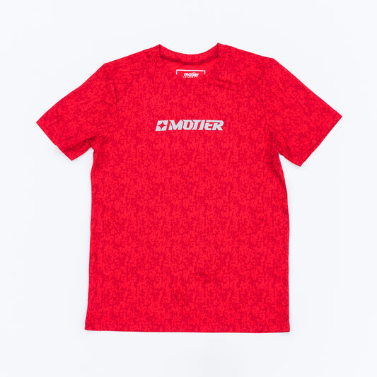 The Youth Daily Active Tee (Electric Red) - Motier Lafayette 