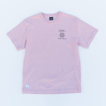 The Distillerie Luxe S/S Tee (Pale Mauve) - Motier Lafayette 