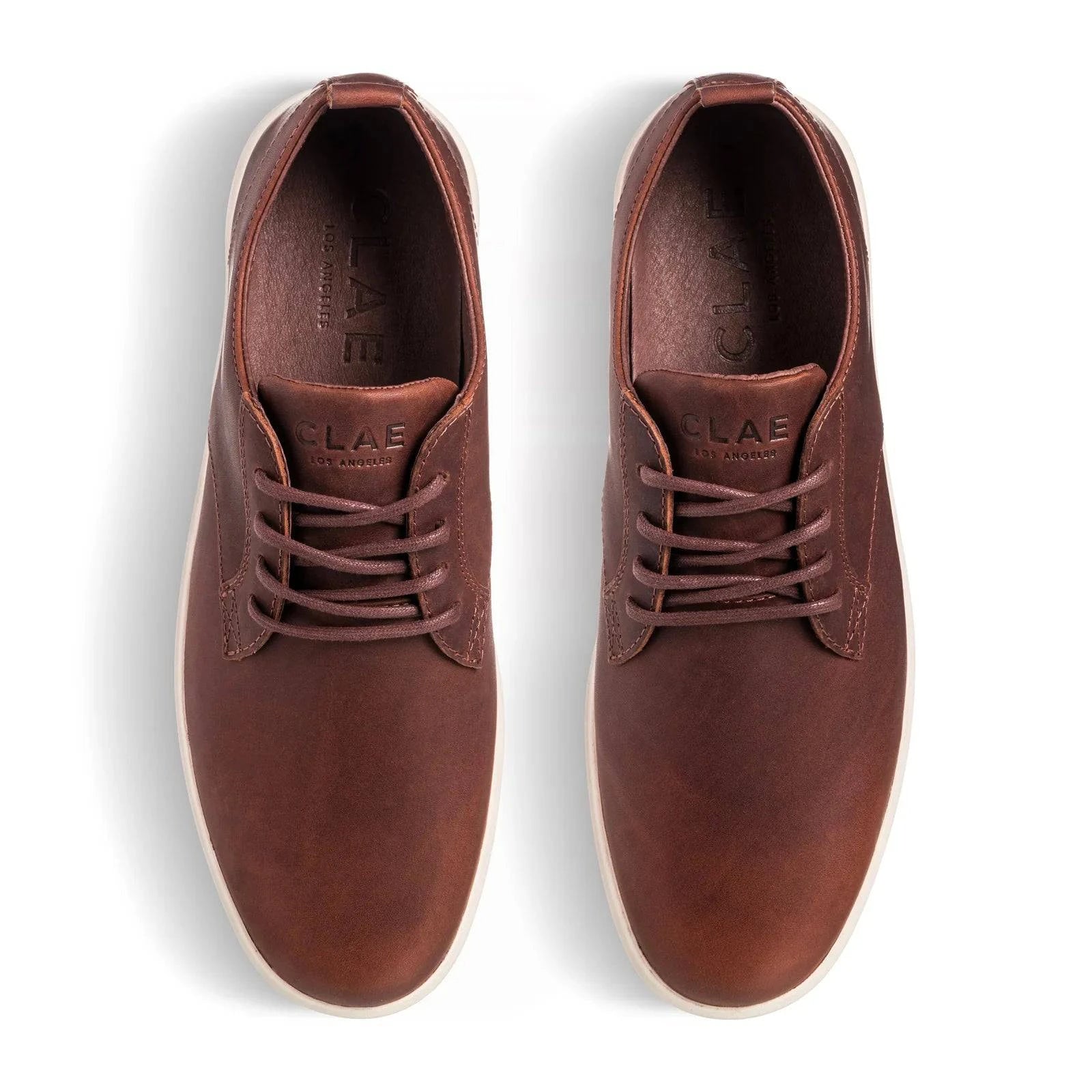 Clae Ellington DS Chestnut Leather Mens 9