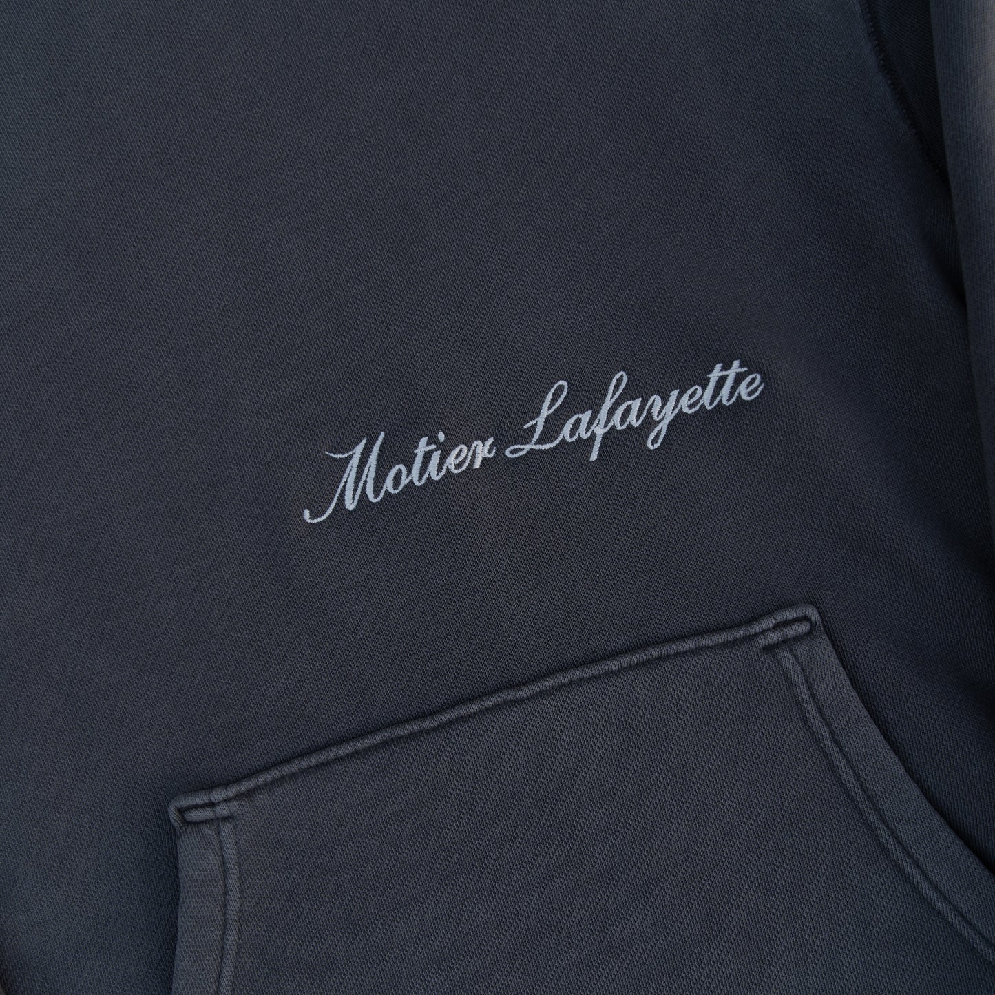The Ellington Vintage Luxe Hoodie (Blacksmith Grey) - Motier Lafayette 