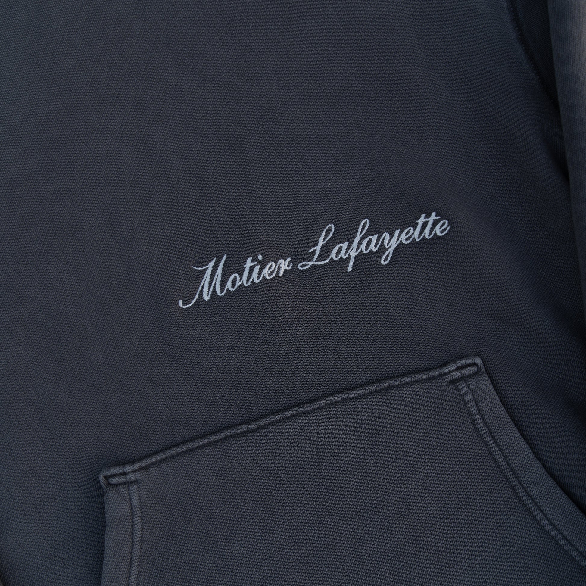The Ellington Vintage Luxe Hoodie (Blacksmith Grey) - Motier Lafayette 