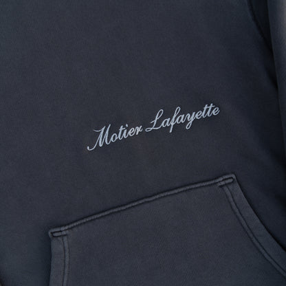 The Ellington Vintage Luxe Hoodie (Blacksmith Grey) - Motier Lafayette 