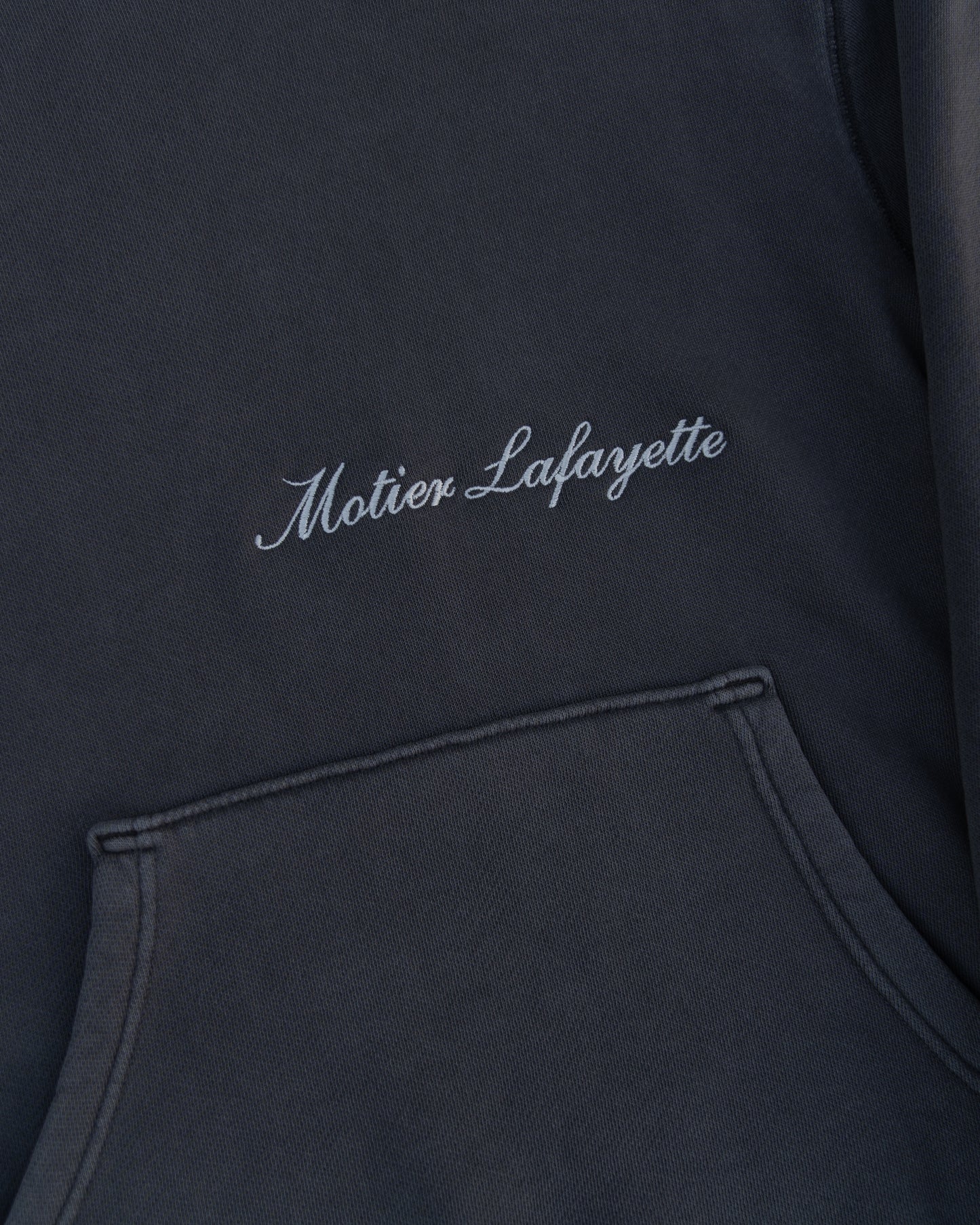 The Ellington Vintage Luxe Hoodie (Blacksmith Grey) - Motier Lafayette 