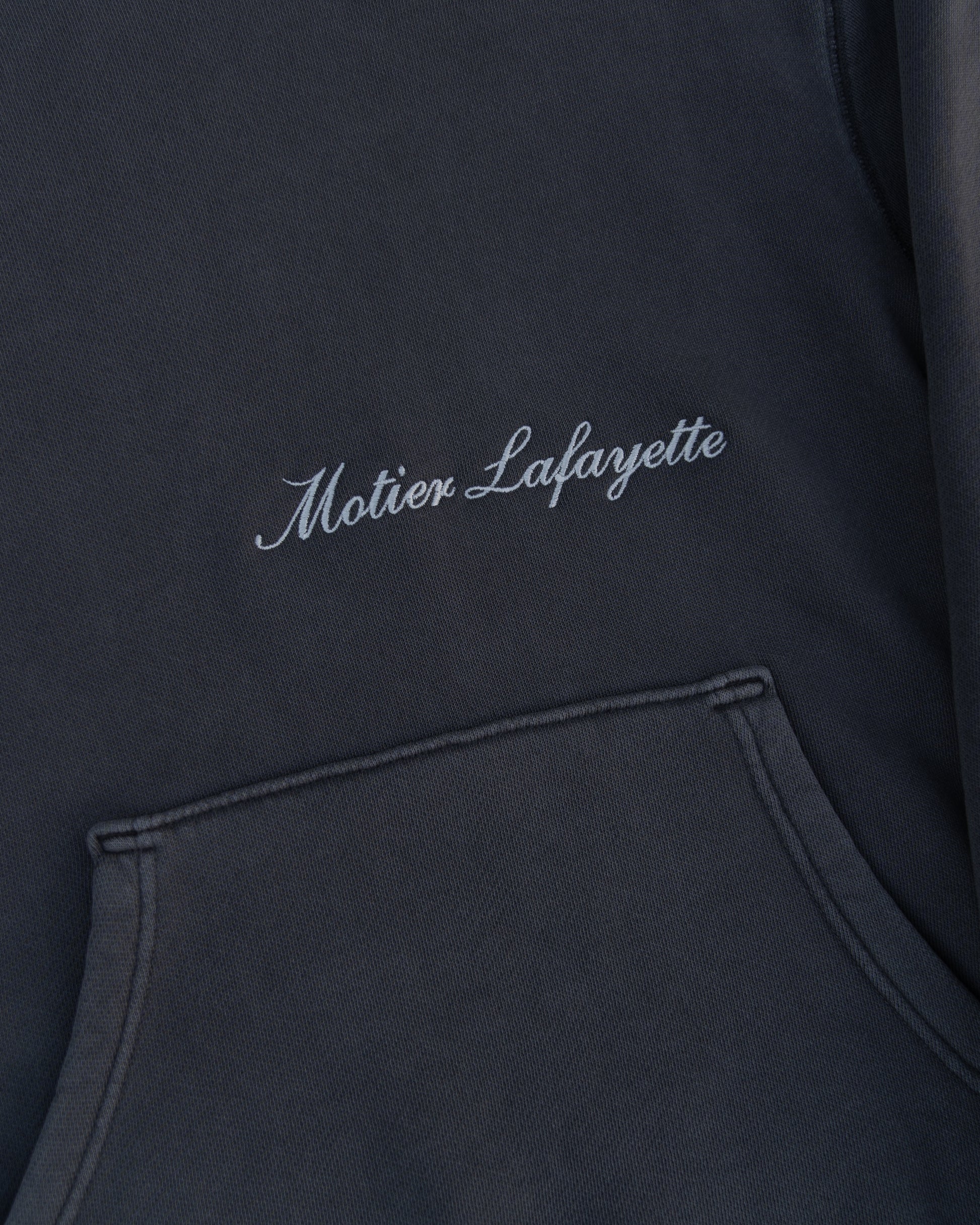 The Ellington Vintage Luxe Hoodie (Blacksmith Grey) - Motier Lafayette 
