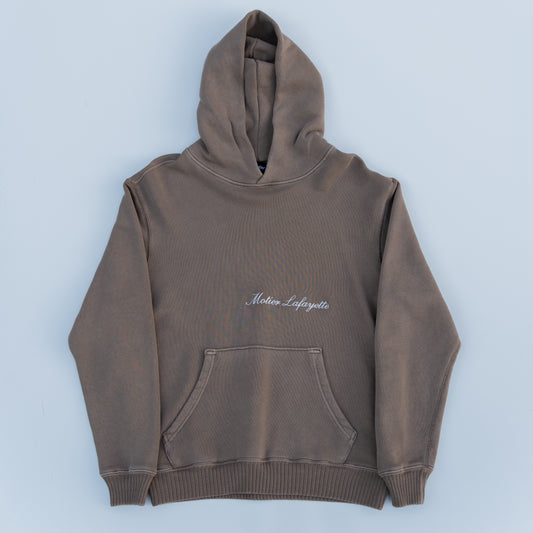 The Ellington Vintage Luxe Hoodie (Rustic Wood) - Motier Lafayette 